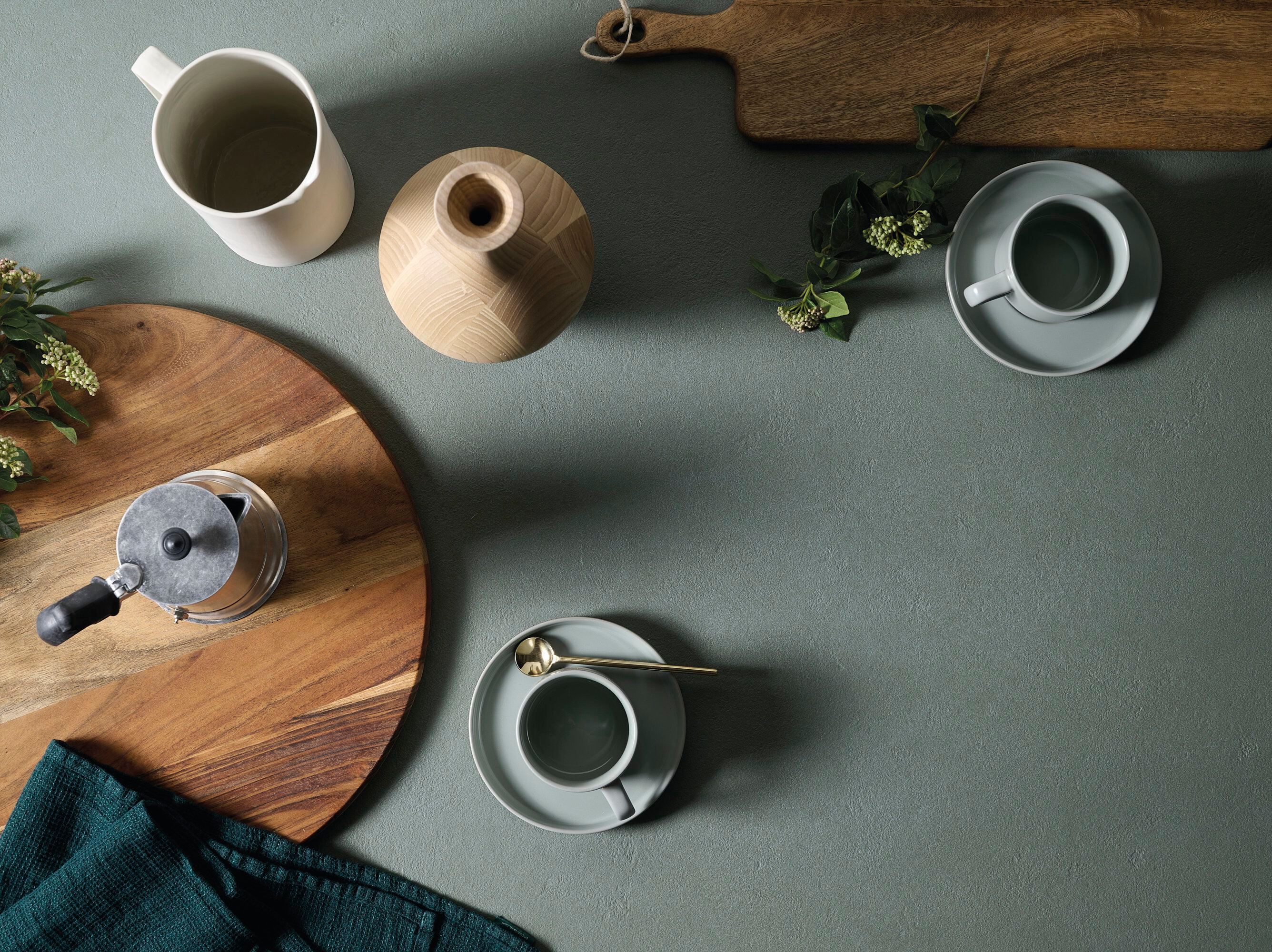 BALANCE by Sapienstone - Top cucina in gres porcellanato effetto cemento