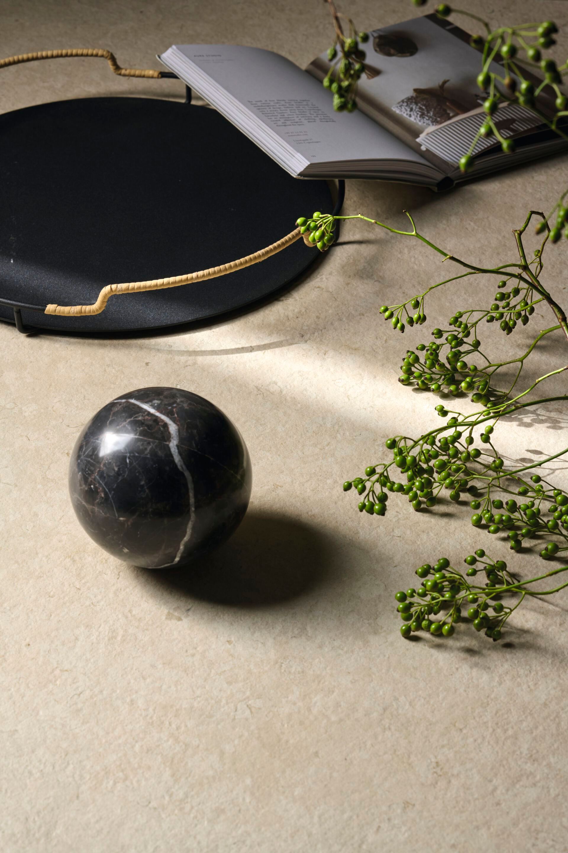 LUNA LIMESTONE by Sapienstone - Top cucina in gres porcellanato effetto pietra - 3