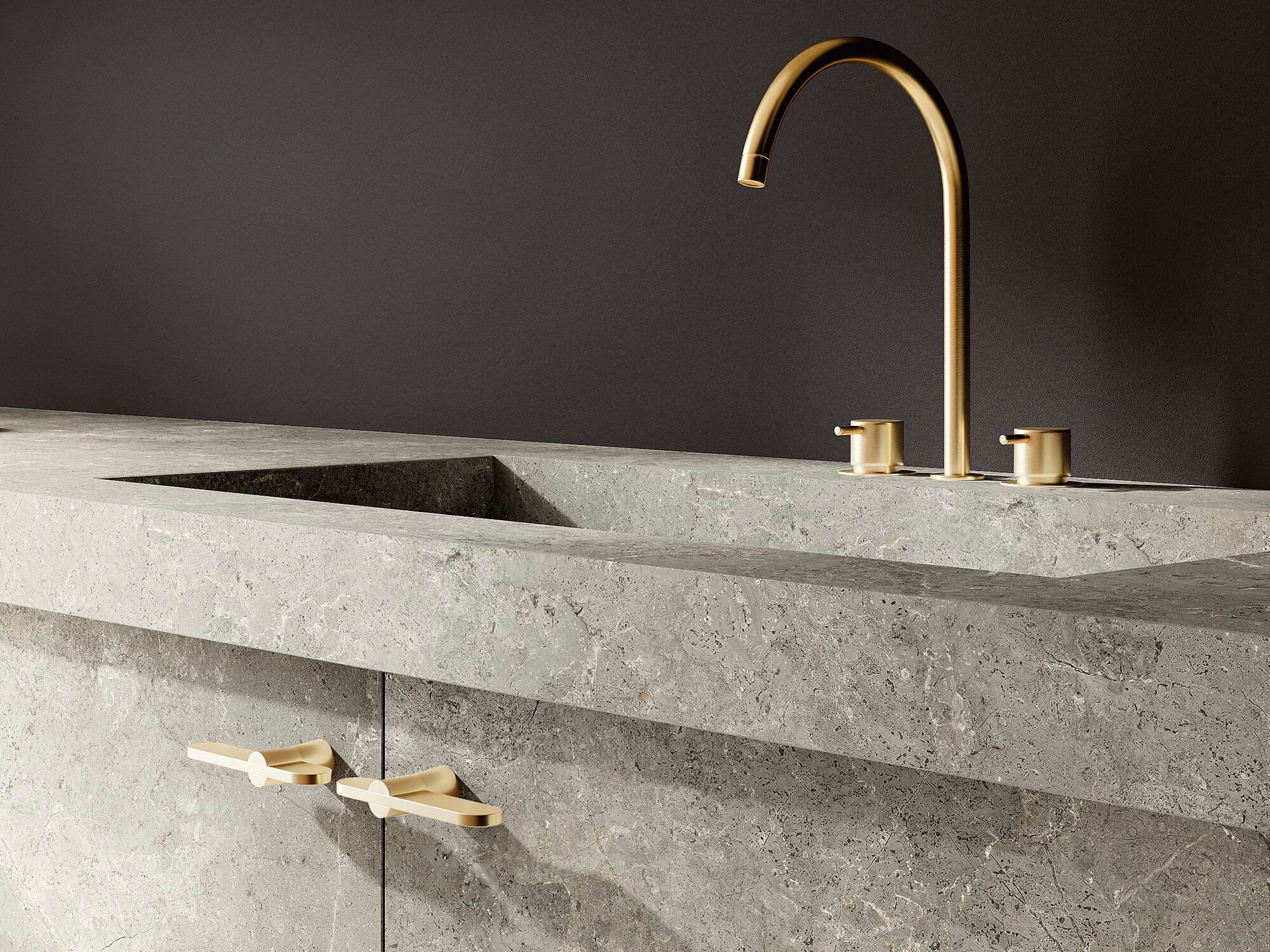 PALLADIUM GREY by Sapienstone - Top cucina in gres porcellanato