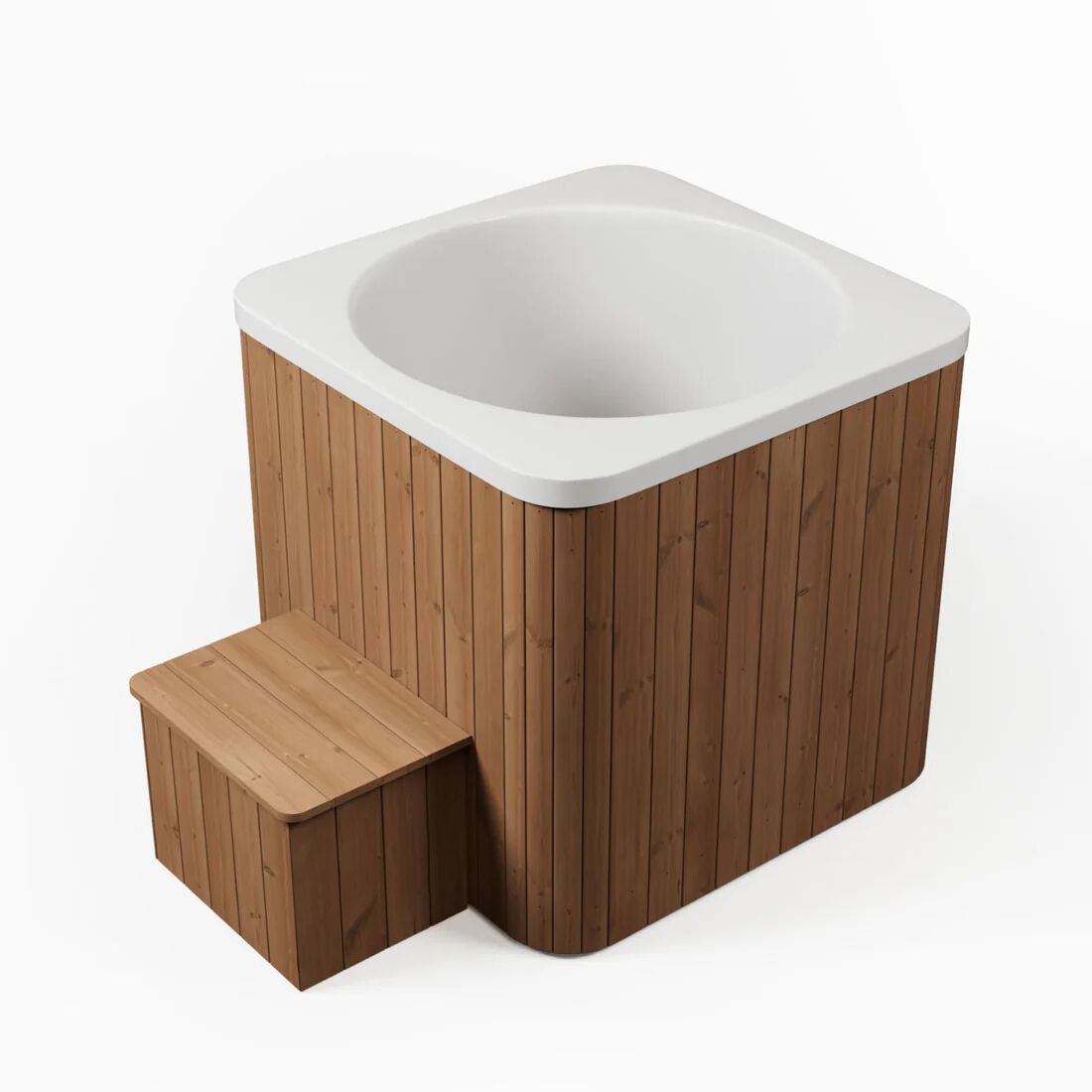 CUBE by Saunamo - Vasca per crioterapia quadrata per esterni - 3