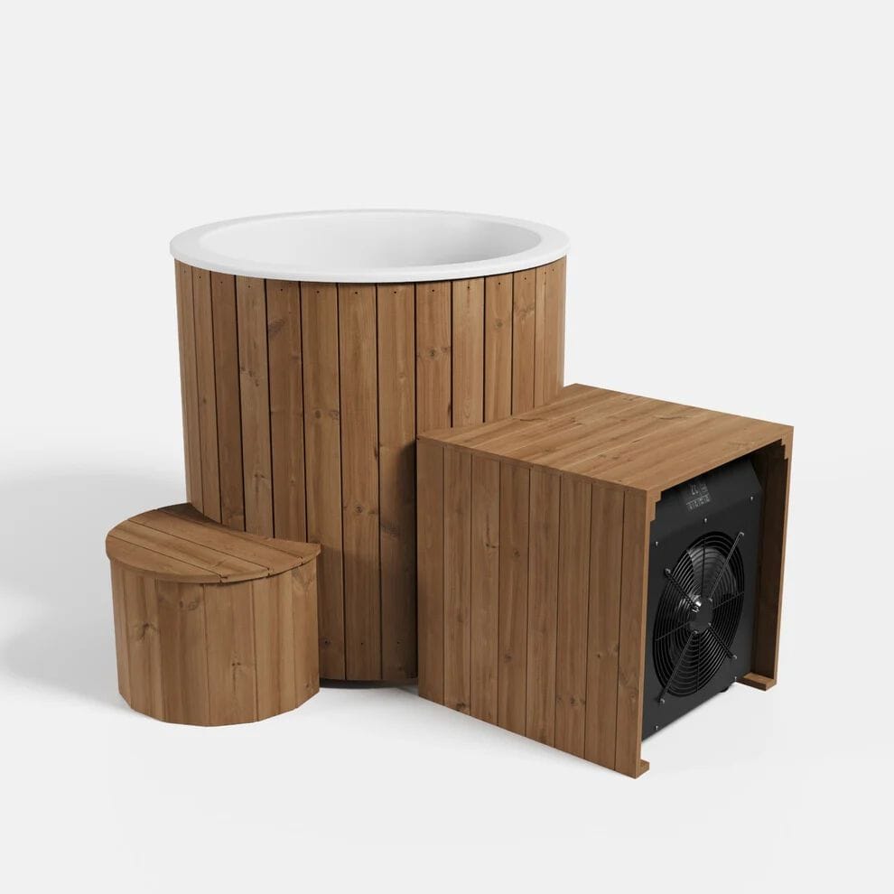 ERGO by Saunamo - Vasca per crioterapia rotonda per esterni - 2