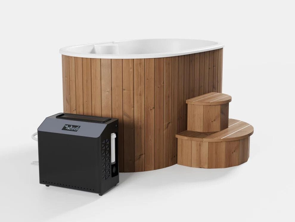 OFURO by Saunamo - Vasca per crioterapia ovale per esterni