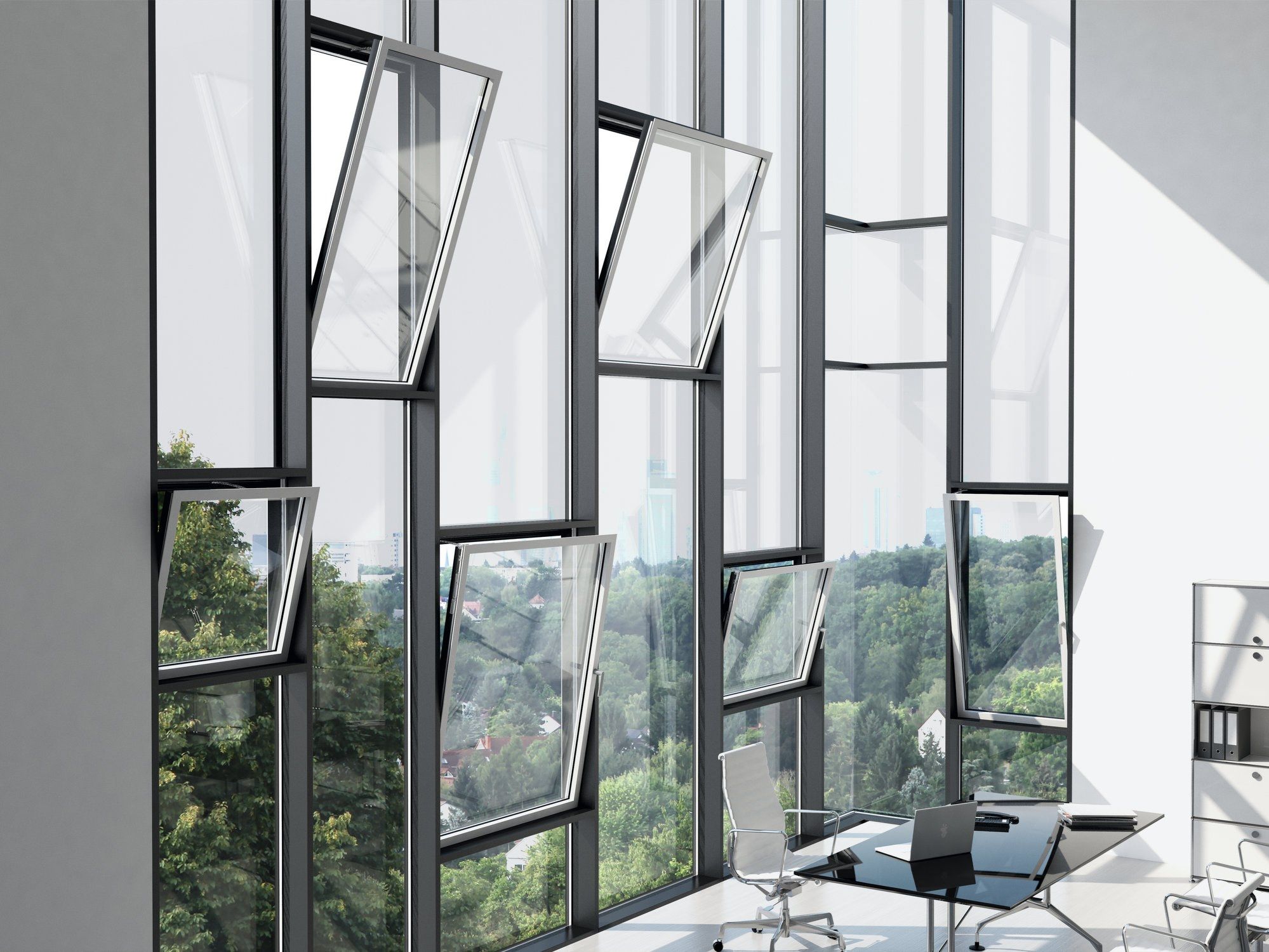 Schüco TipTronic by Schüco - Sistema di automazione per finestre