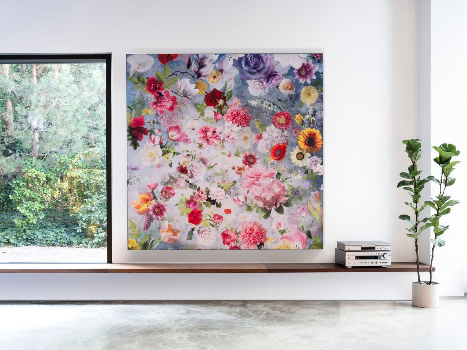 ALU LINE WALL by Schallsauger - Pannello acustico