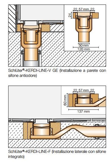 Acchiappacapelli Per Doccia Da 7 Cm – Filtro In Gomma Per Scarico E Tubo Immersione - 2