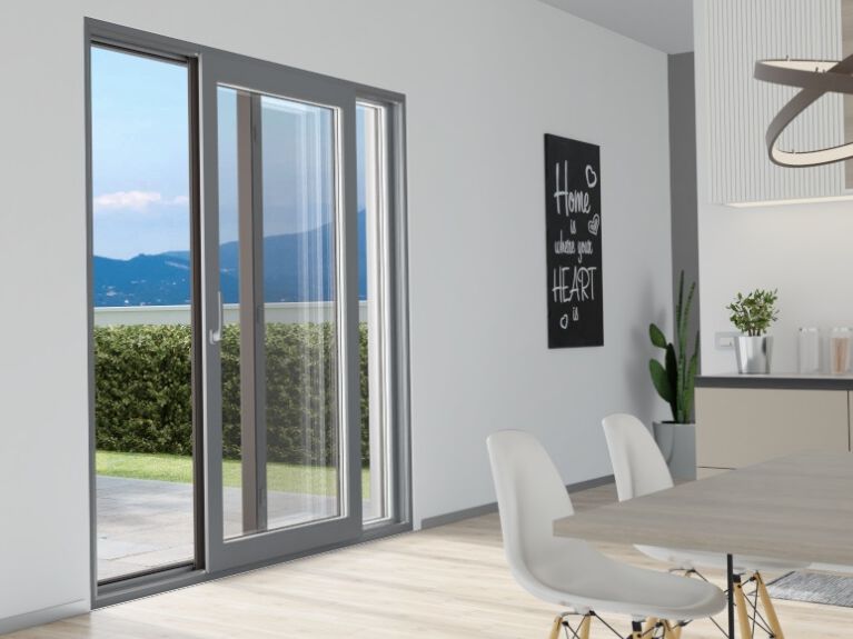 ART SLIDING by Schulz Italia - Finestra scorrevole in PVC con triplo vetro