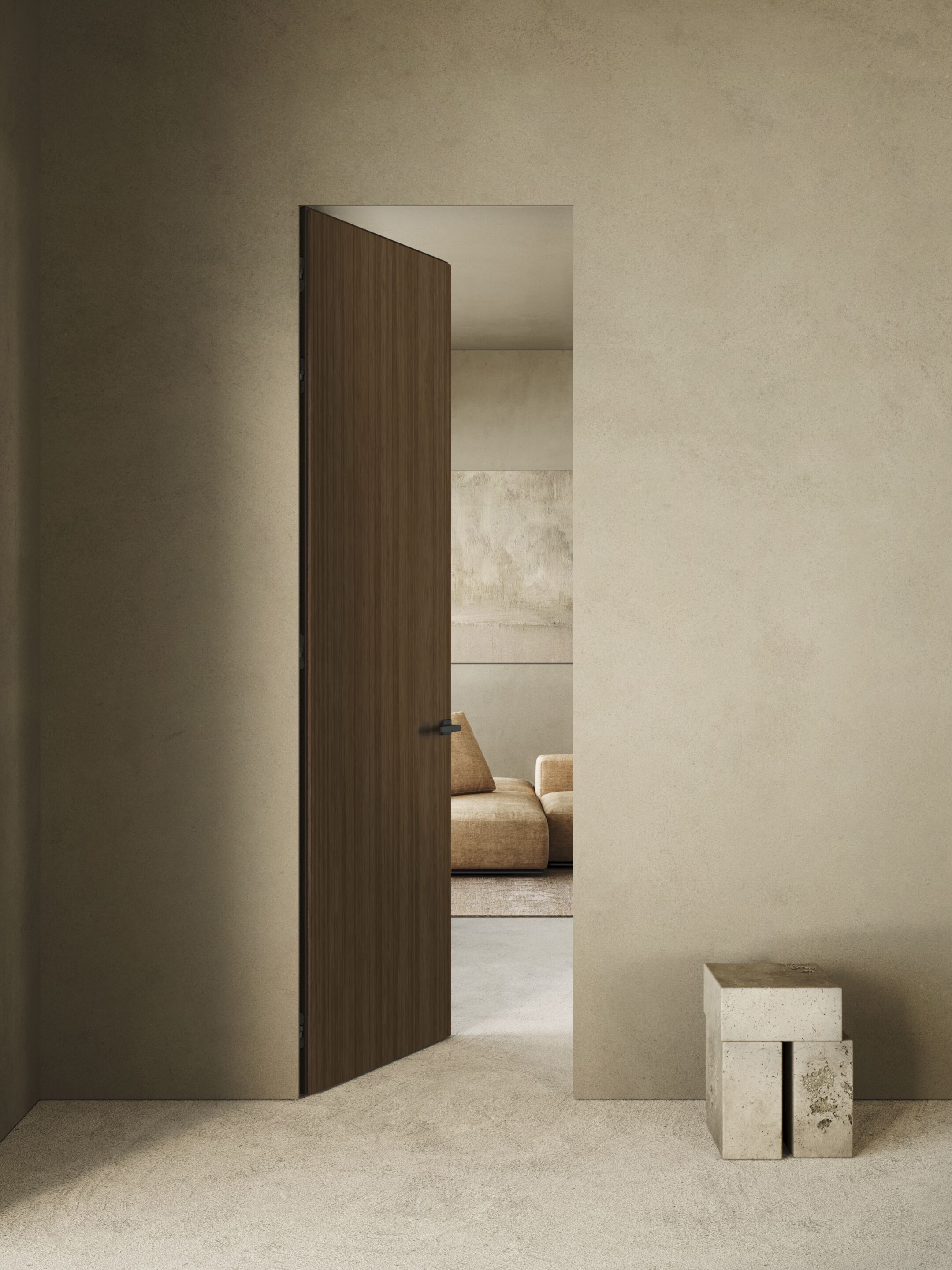 FLUA by Scrigno - Porta a battente a filo muro - 3