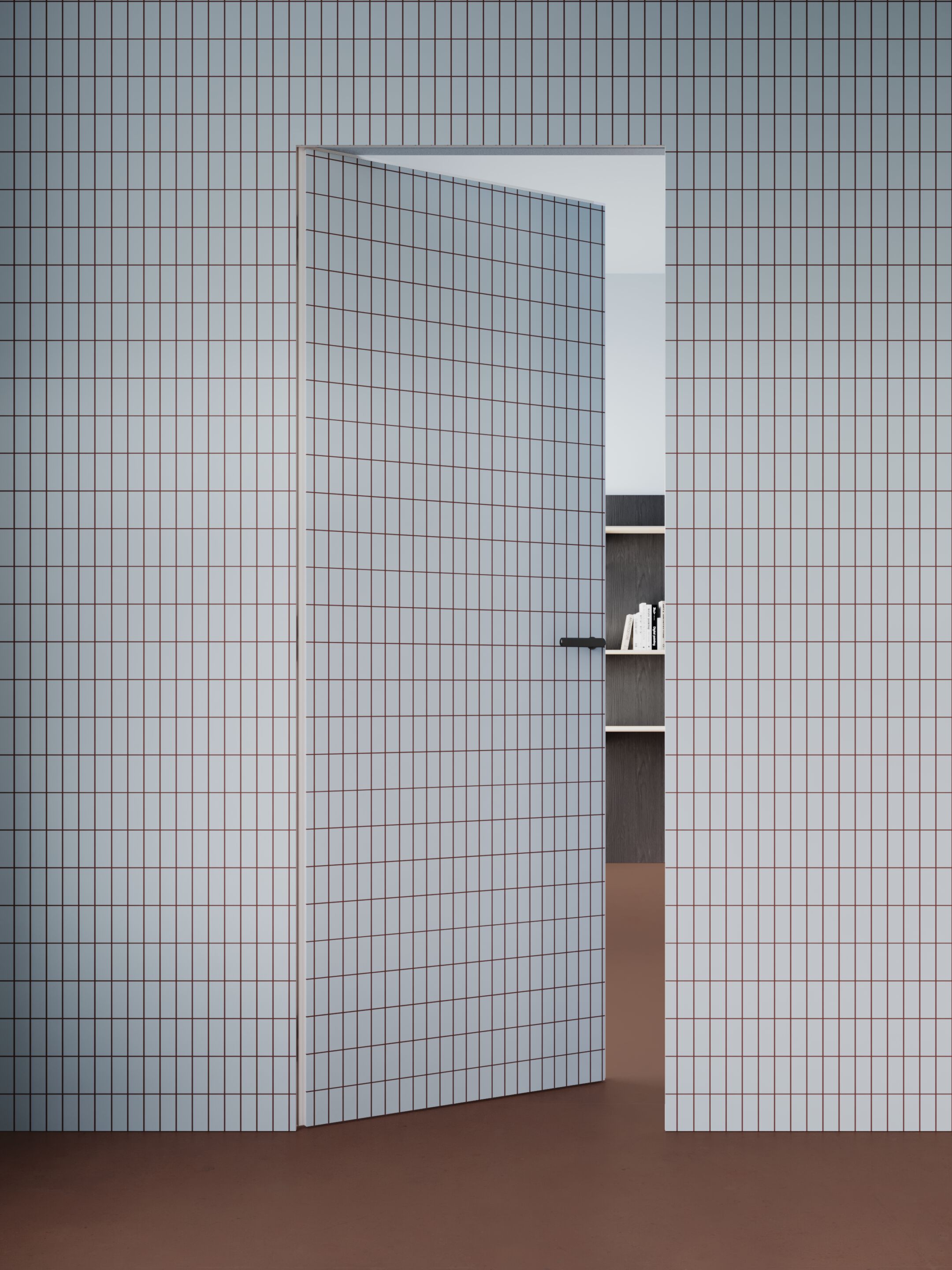 FLUA by Scrigno - Porta a battente a filo muro - 6