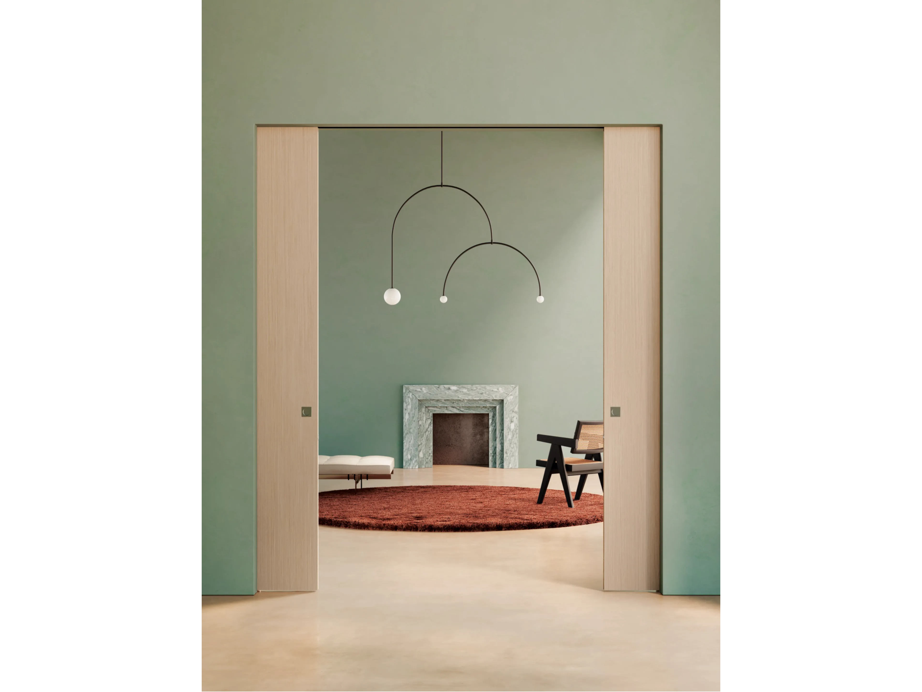 FLUA by Scrigno - Porta scorrevole a scomparsa