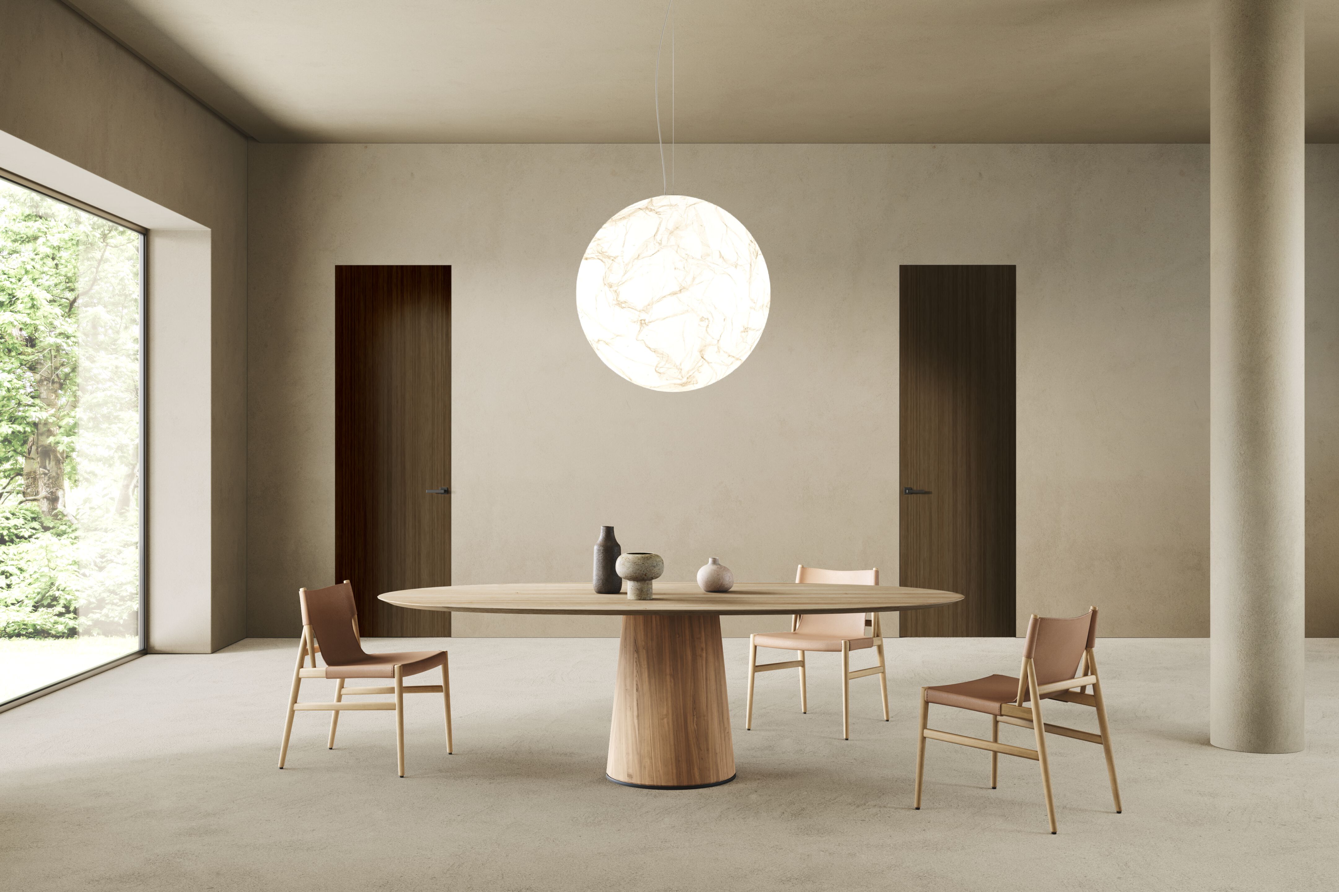 FLUA by Scrigno - Porta a battente a filo muro - 2