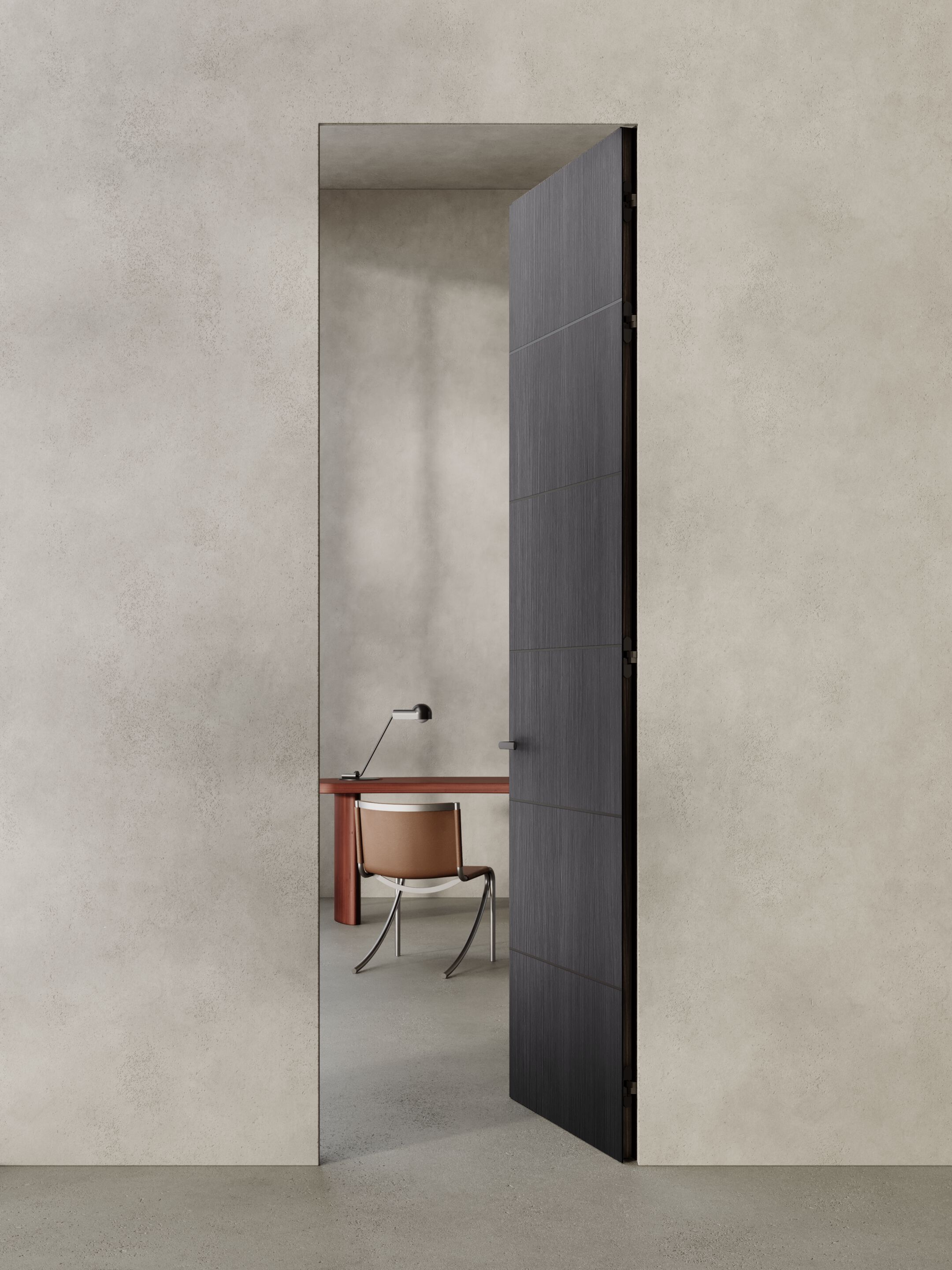 NUMEN by Scrigno - Porta a filo muro a battente - 5