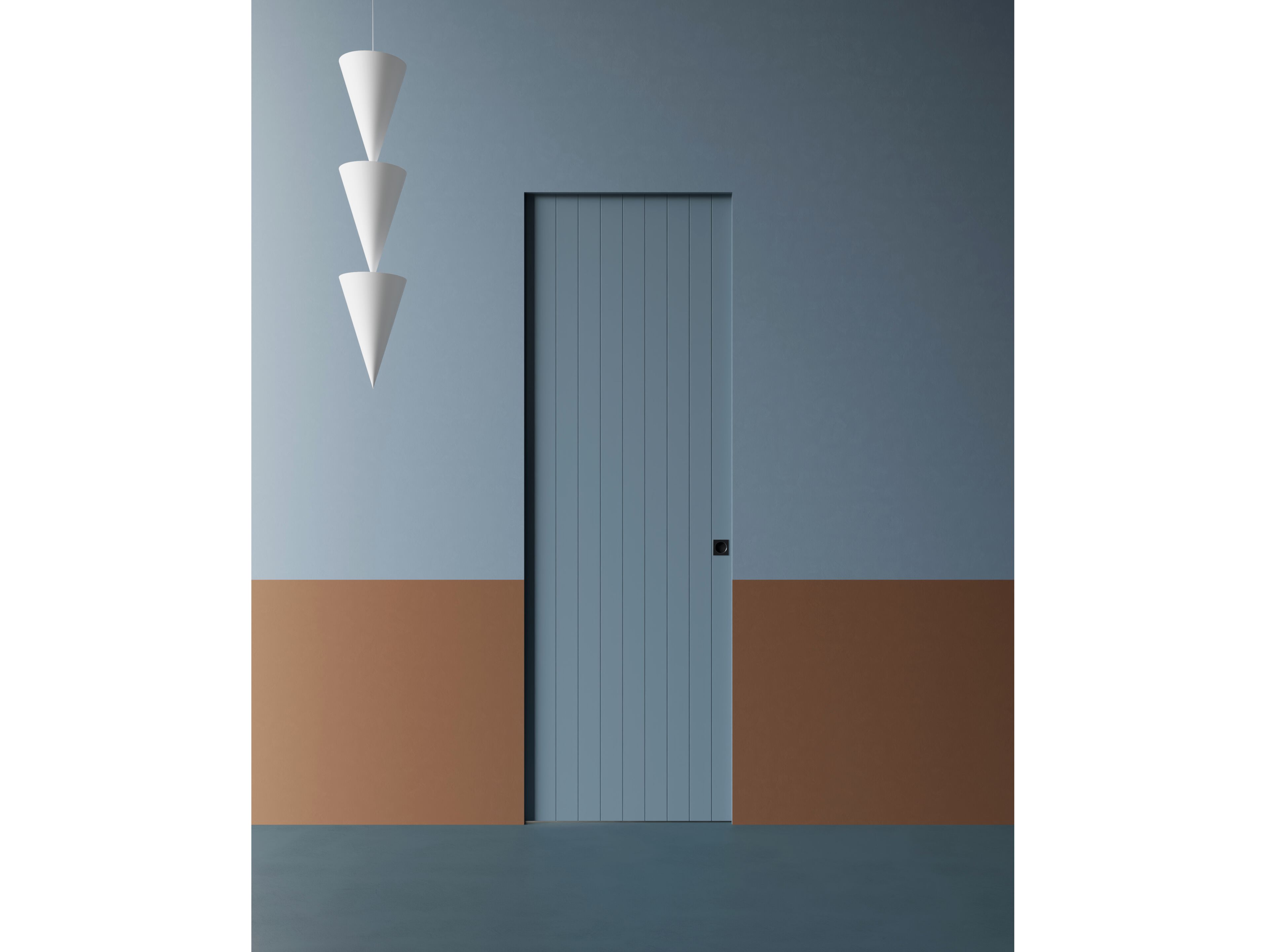 RIMINI by Scrigno - Porta scorrevole a scomparsa in legno