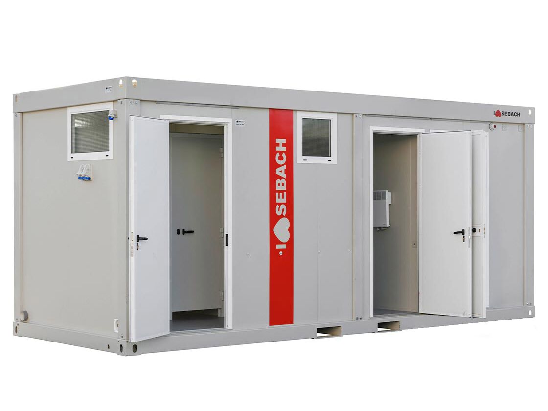 BOX SMART 4 HN by Sebach - Servizio igienico monoblocco per cantiere - 2