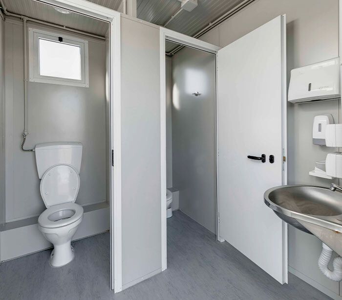 BOX SMART 4 HN by Sebach - Servizio igienico monoblocco per cantiere - 6