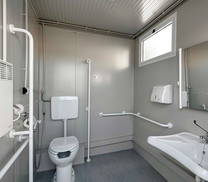 BOX SMART 4 HN by Sebach - Servizio igienico monoblocco per cantiere - 5