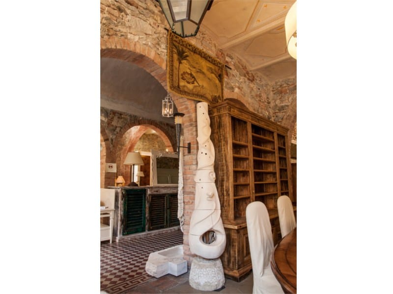 Stufa 3 by GH LAZZERINI - Stufa a legna in pietra naturale