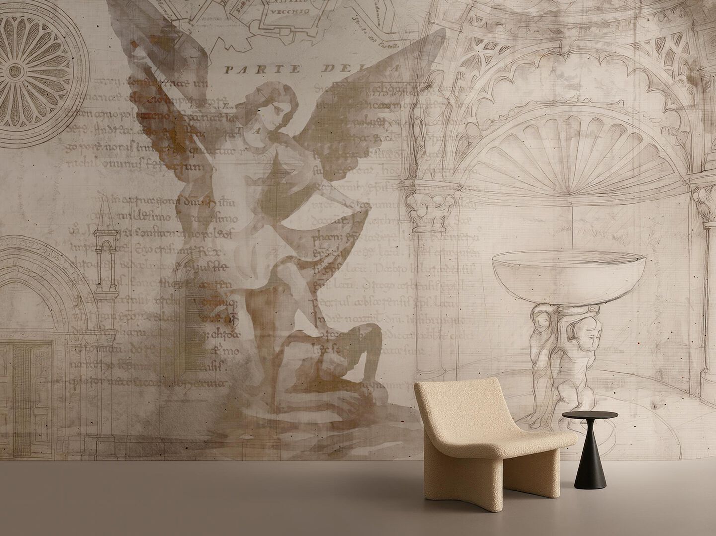 BUTTON by Studijo - Carta da parati