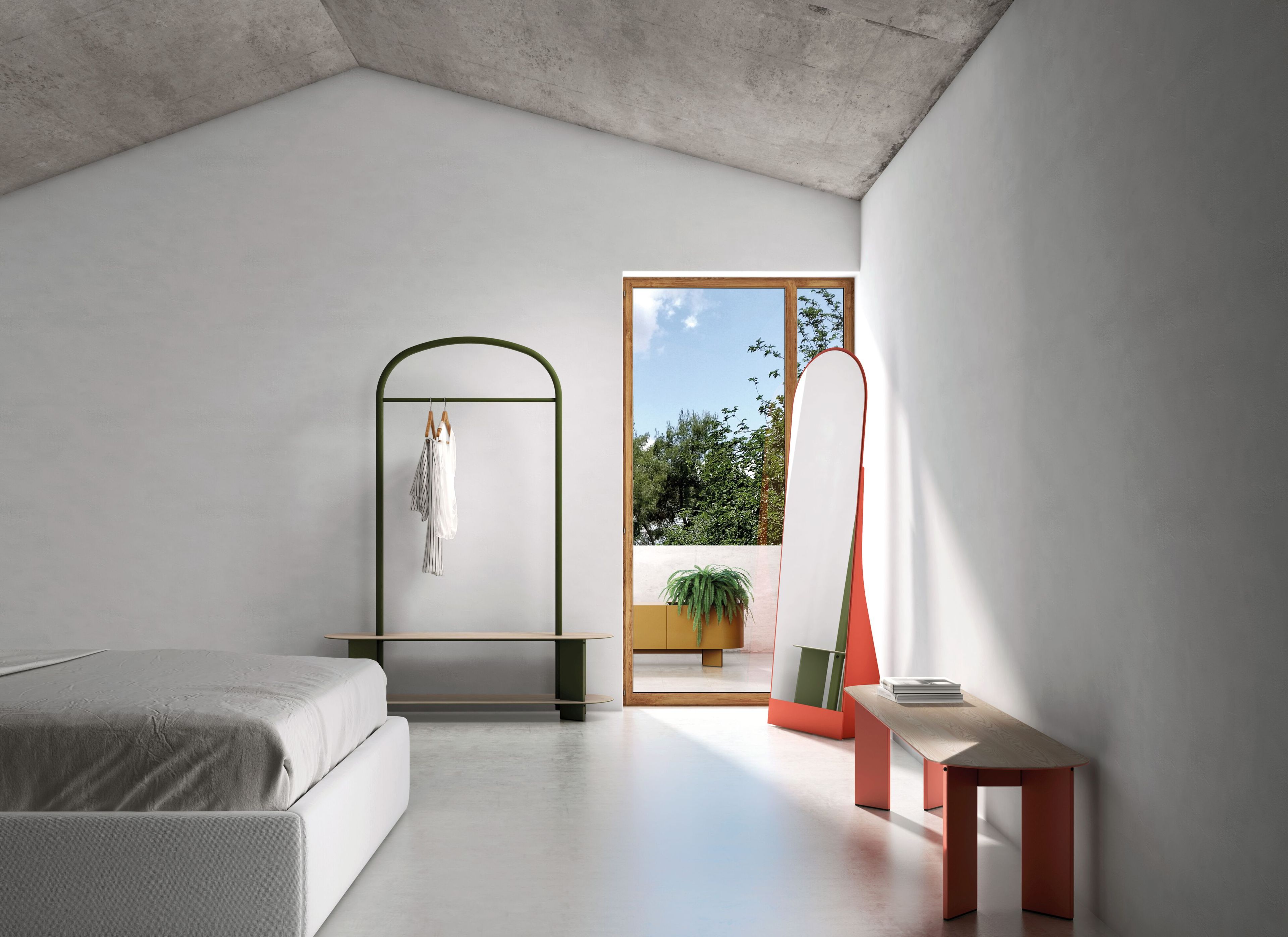 CROMA by Systemtronic - Specchio da terra in alluminio - 5