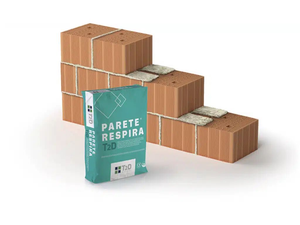PARETE RESPIRA® PORTANTE 30 by T2D - Muratura portante in laterizio spessore 30 cm