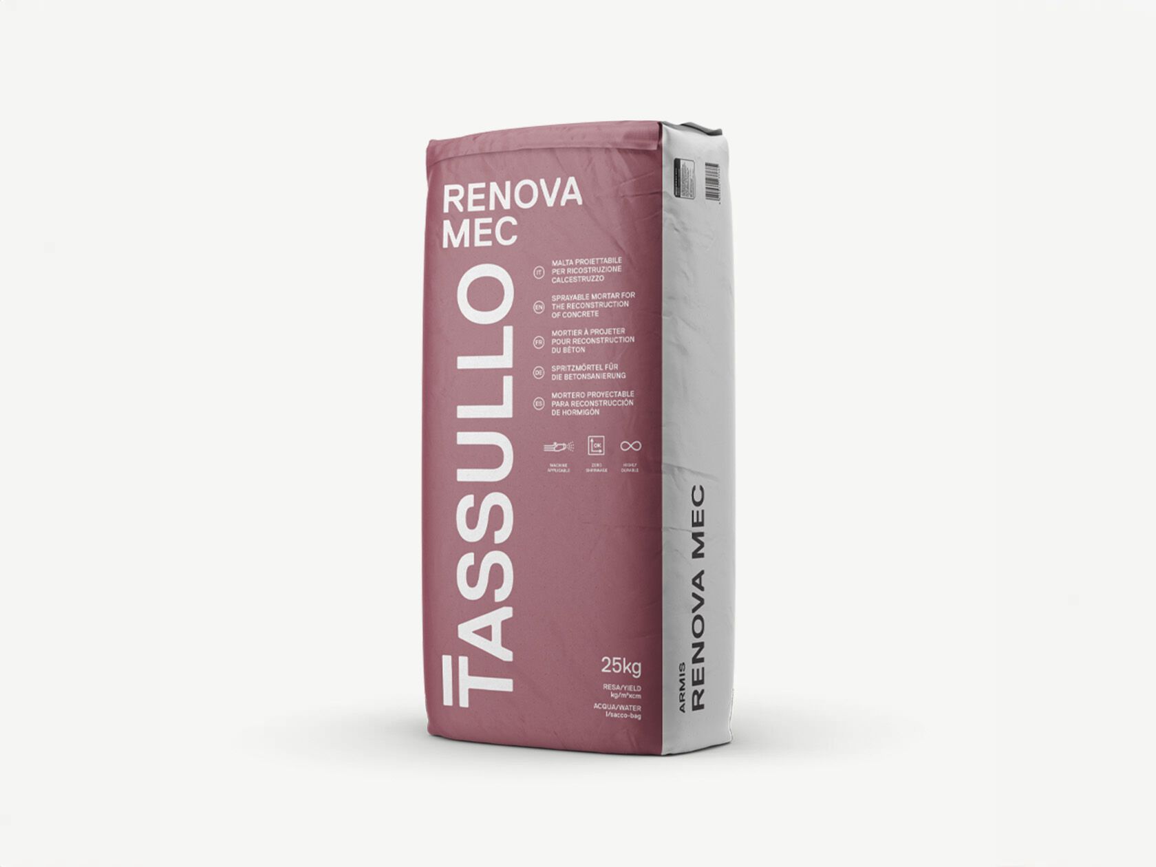 RENOVA MEC by TASSULLO - Malta tixotropica da ricostruzione