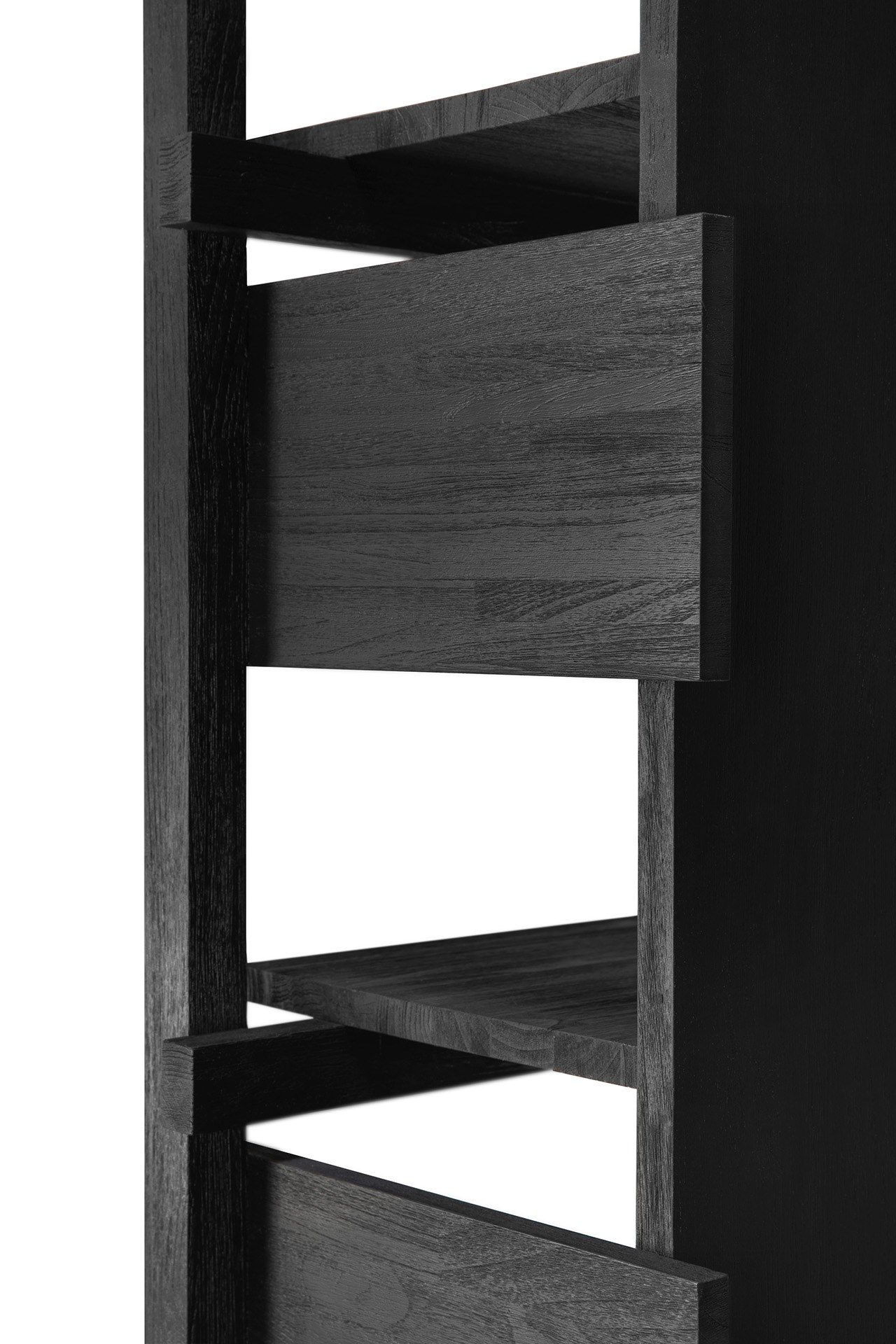 TEAK ABSTRACT Shelving unit By Ethnicraft design Alain Van Havre