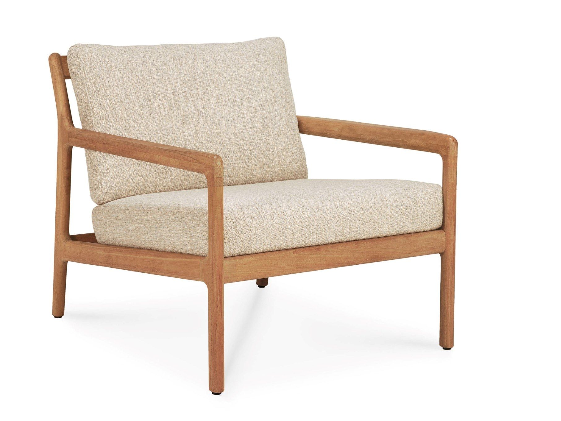 JACK Fabric garden armchair with armrests By Ethnicraft design