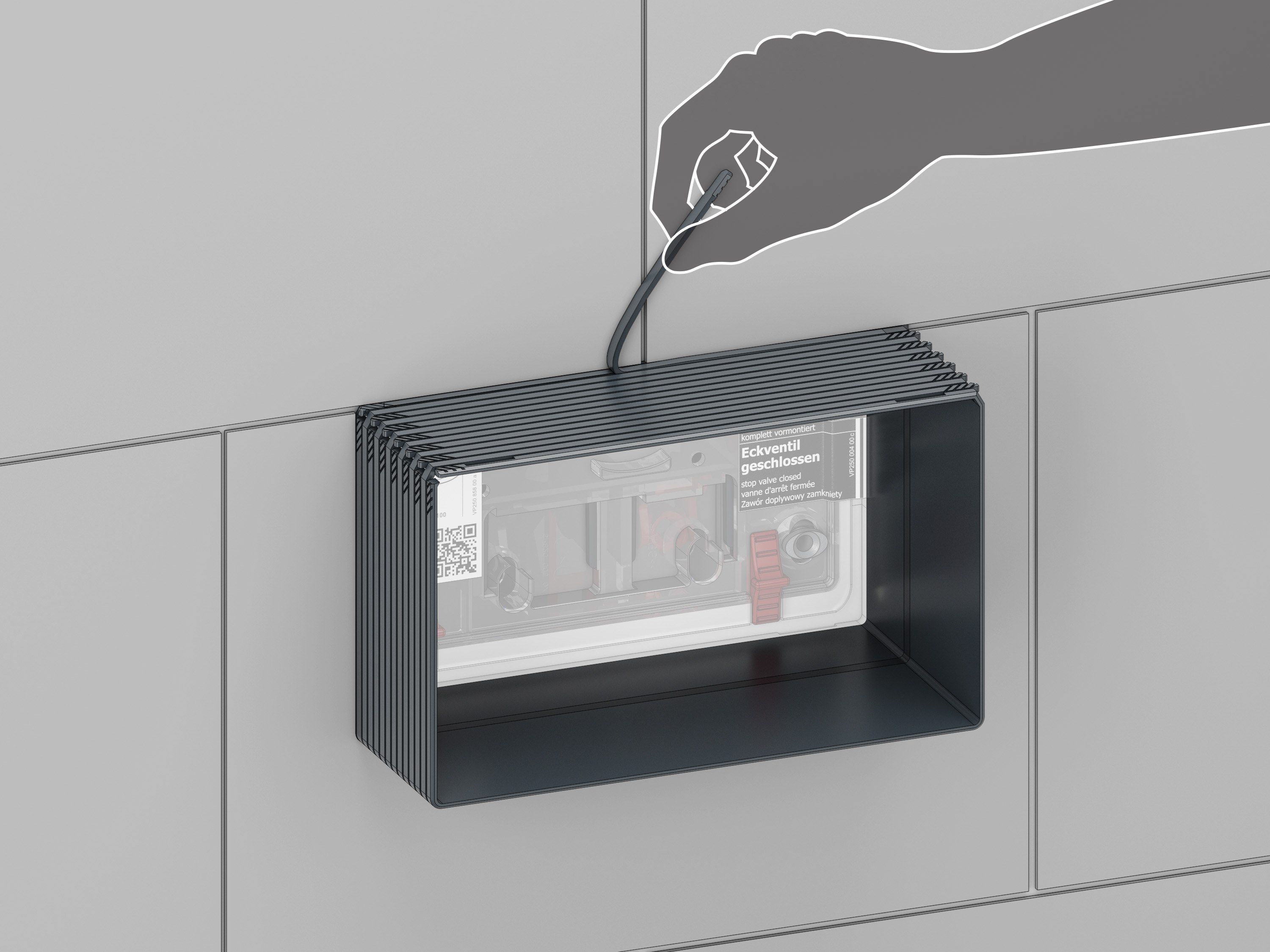 Si rimuove con una “zip”