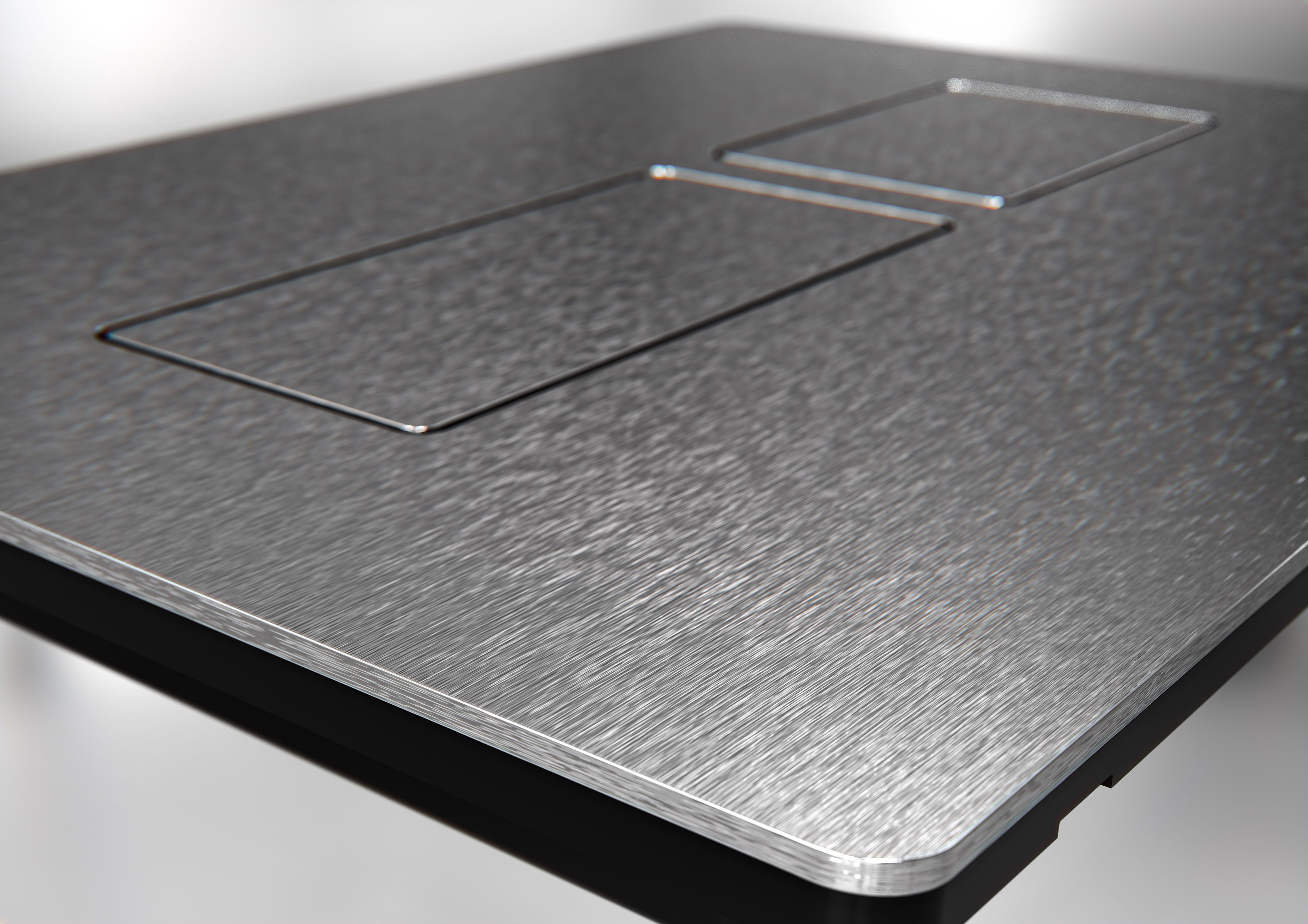 Acciaio inox spazzolato