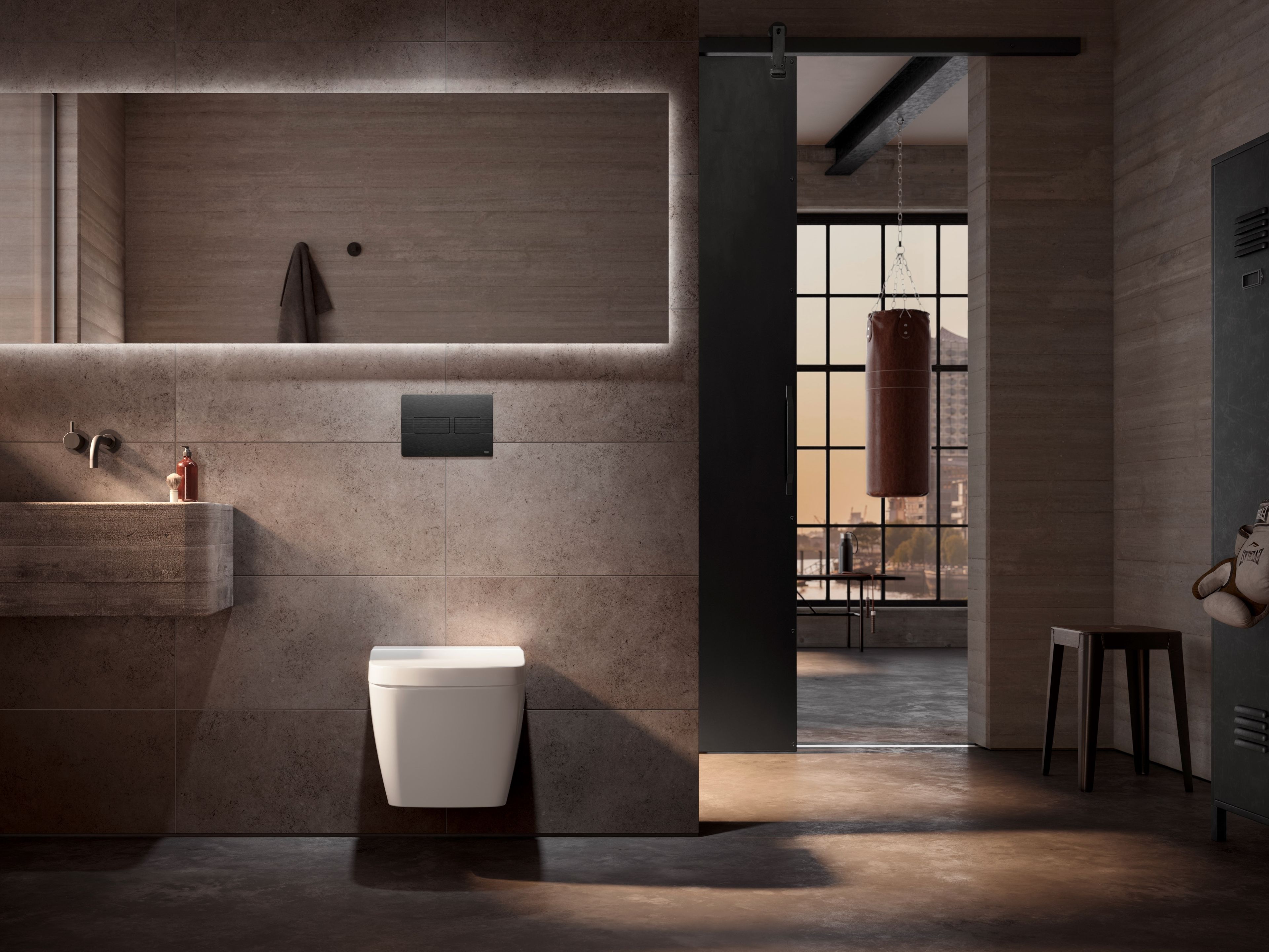 TECEsolid by TECE - Placca di comando per wc - 3