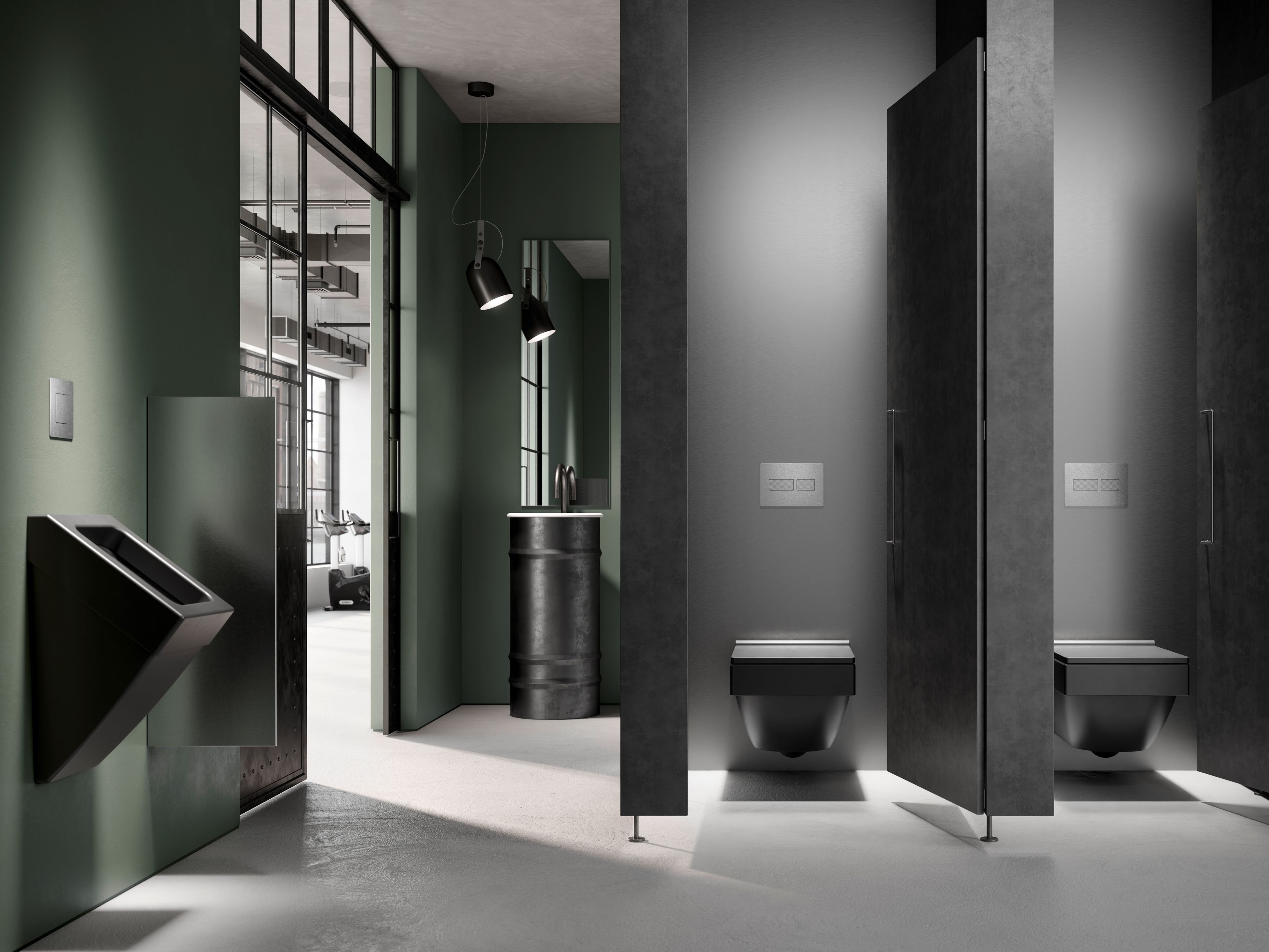 TECEsolid by TECE - Placca di comando per wc - 6