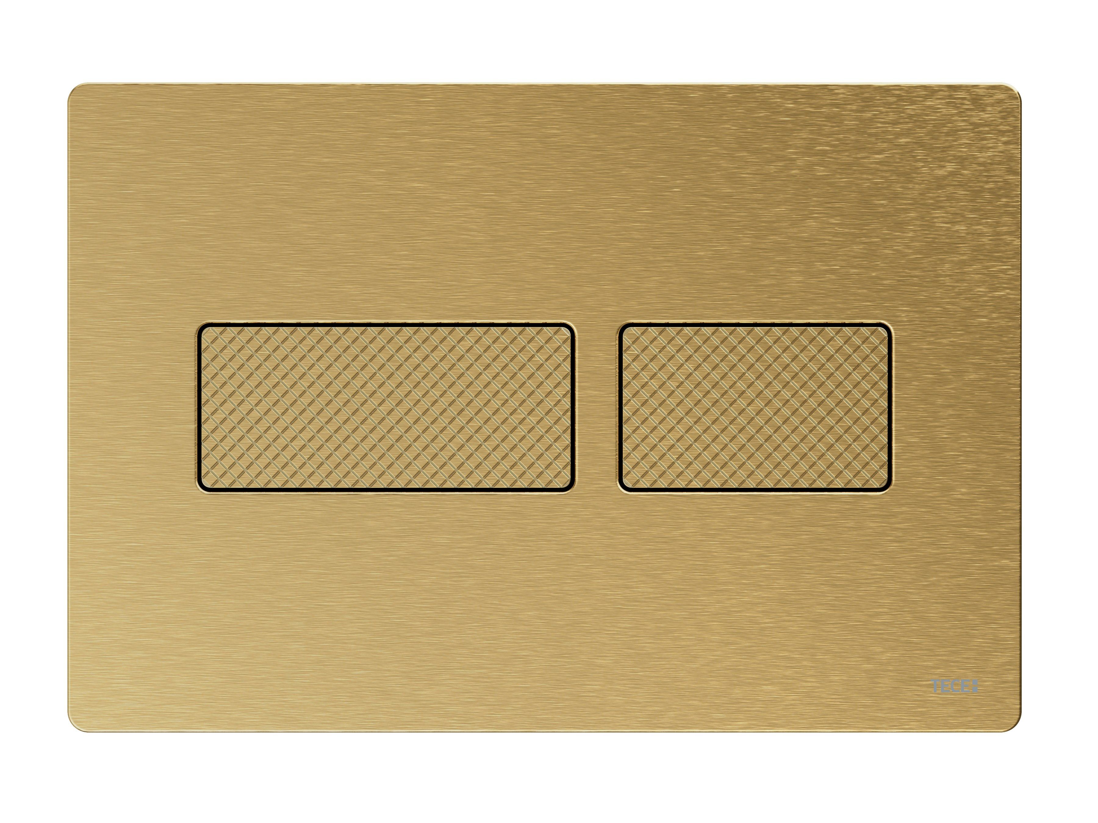 Ottone spazzolato, struttura a diamante