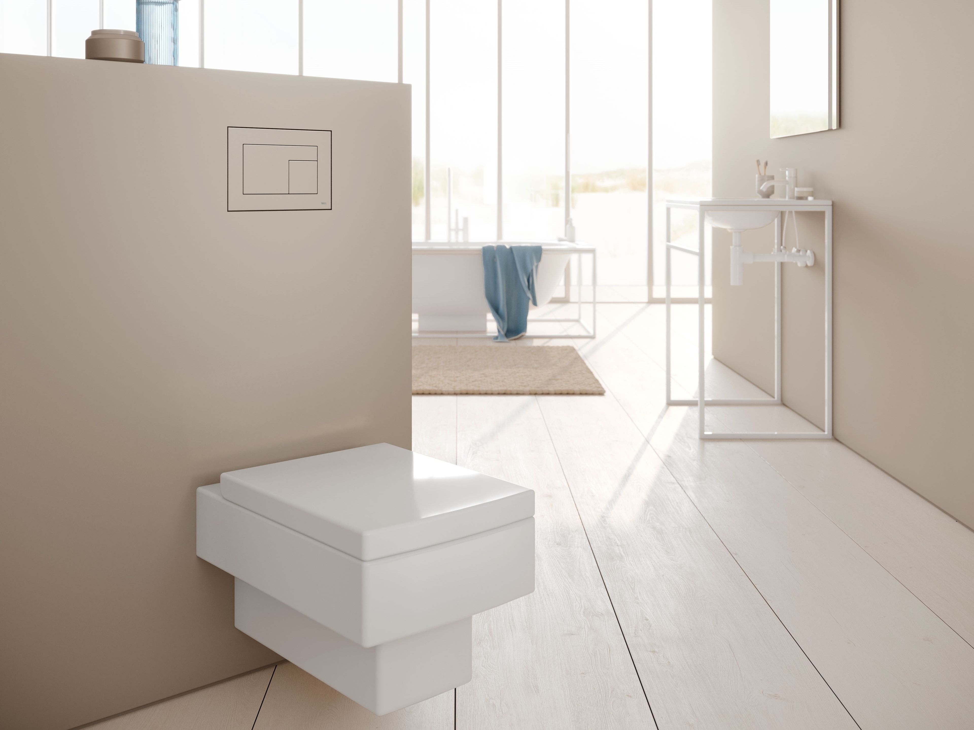 TECEvelvet by TECE - Placca di comando per wc in Fenix-NTM® - 3