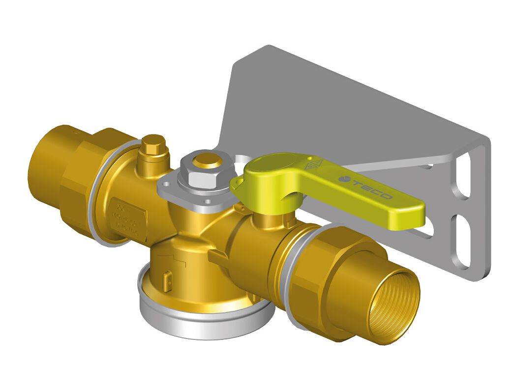 Valvola 2 Vie In Ottone | Secchi E Tubi Acqua / Valvola 2 Vie In Ottone - Foto 9