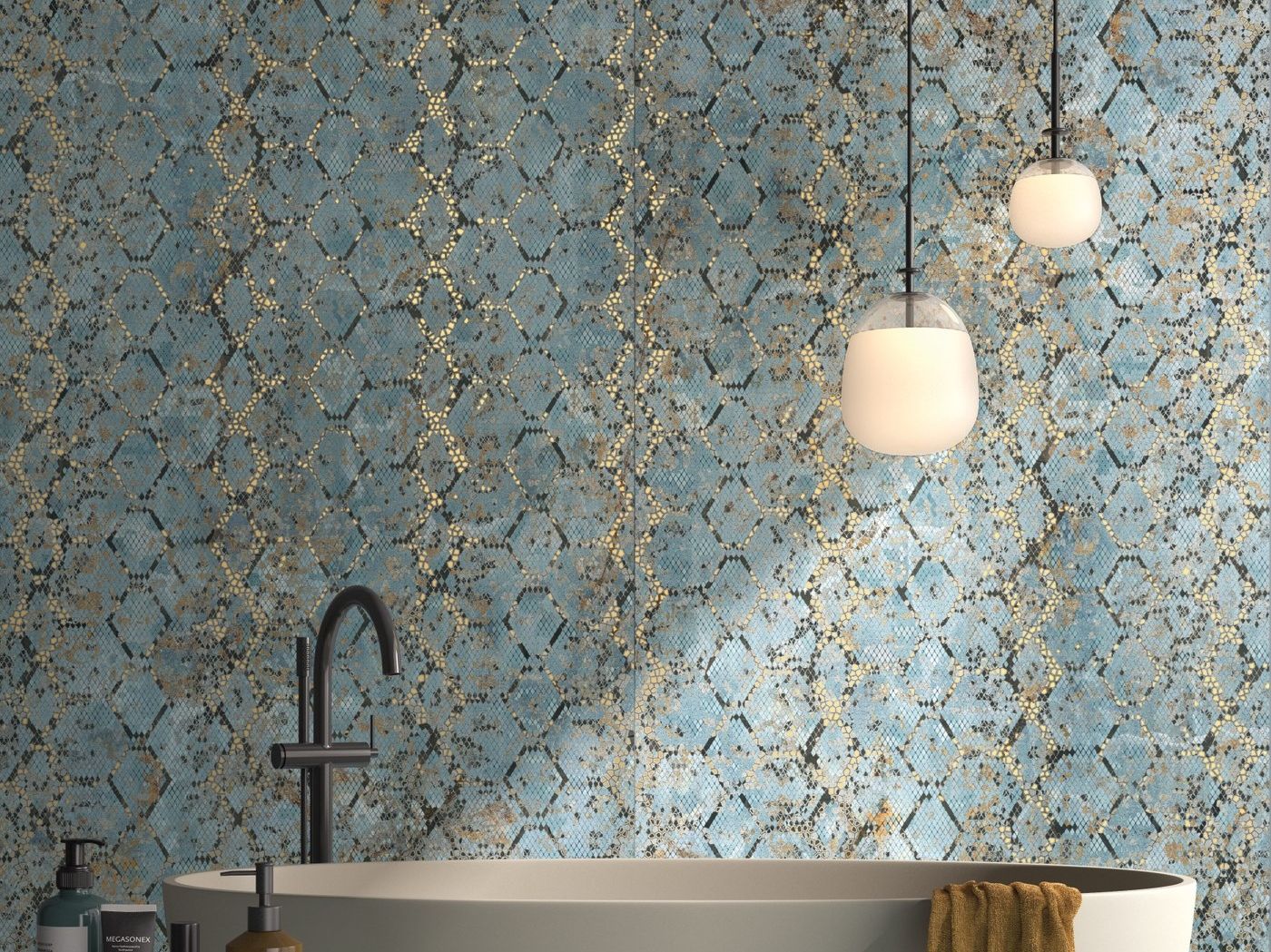 Porcelain stoneware wall tiles THE ROOM - PYTHON By Imola