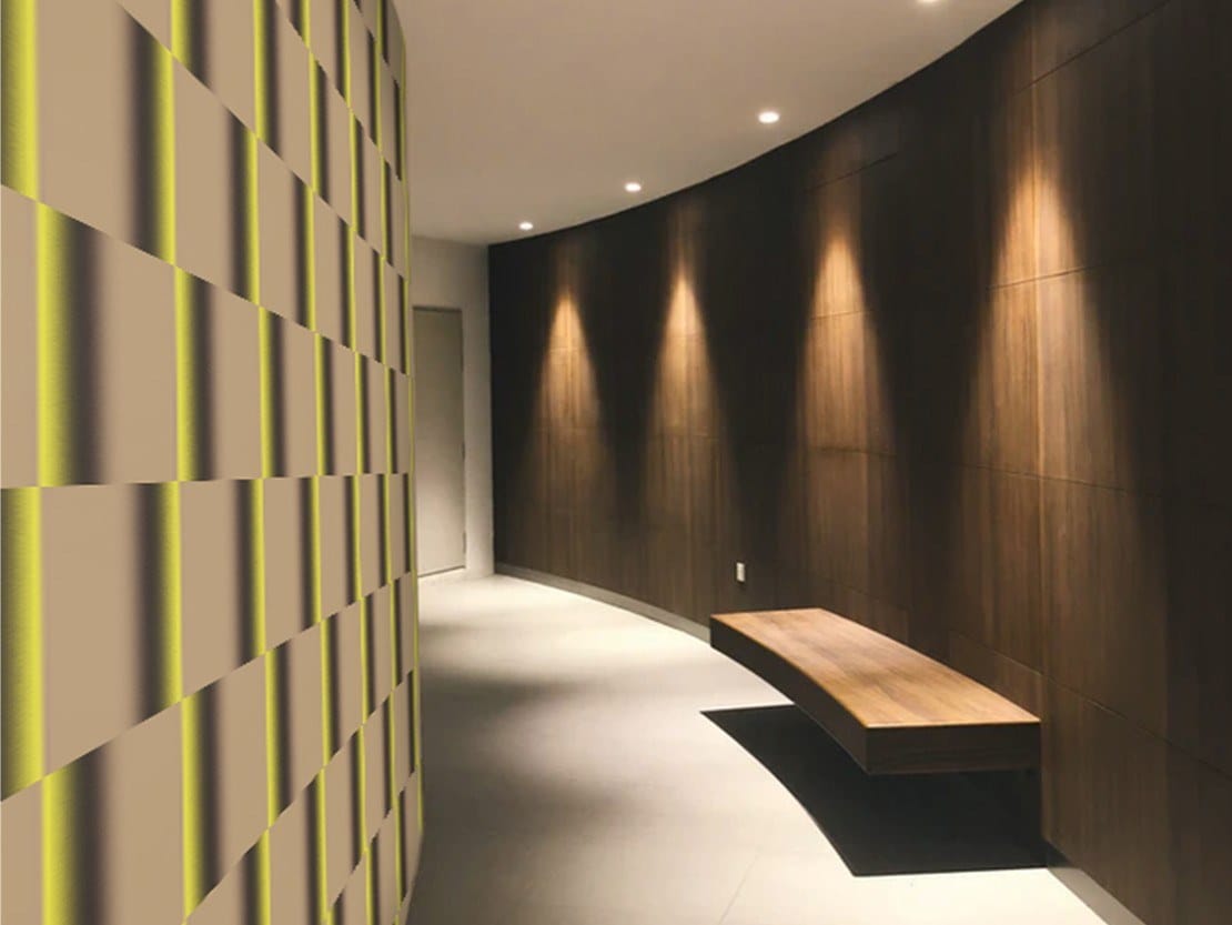 TIDE by Texturae - Carta da parati geometrica lavabile