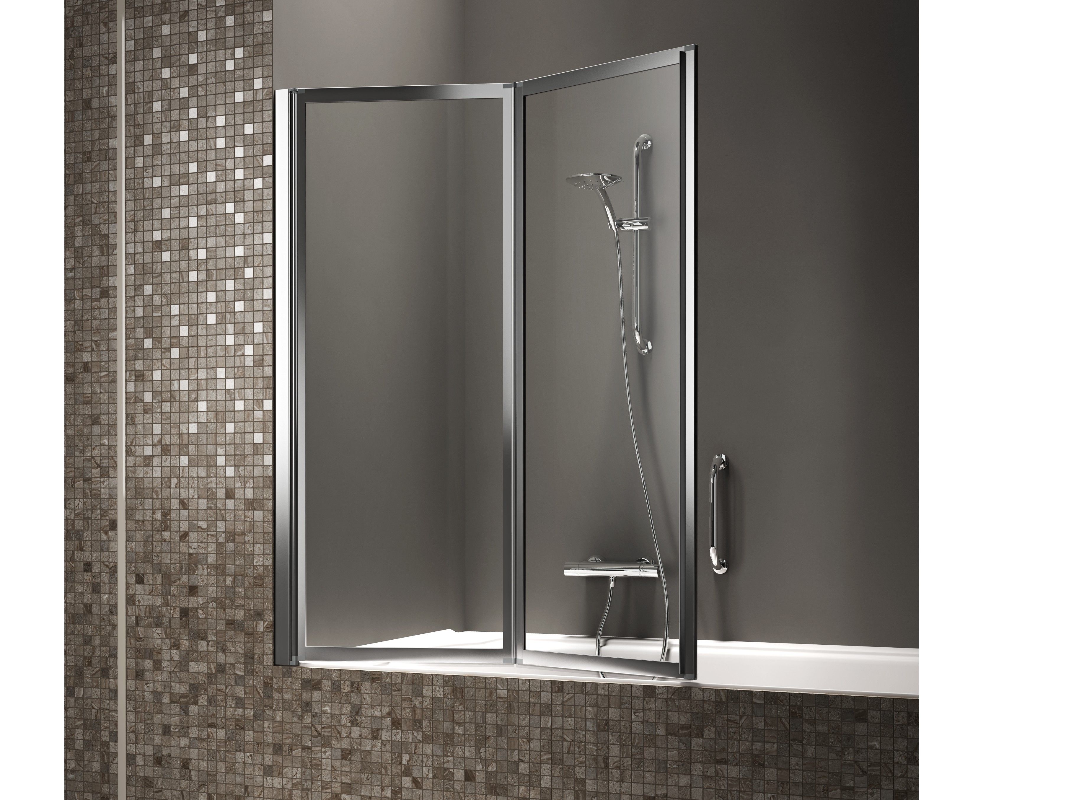 TIME Folding bathtub wall panel Time Collection By ARBLU