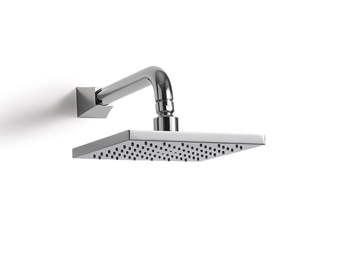 TIME by Devon&Devon - Soffione doccia a muro in ottone con braccio