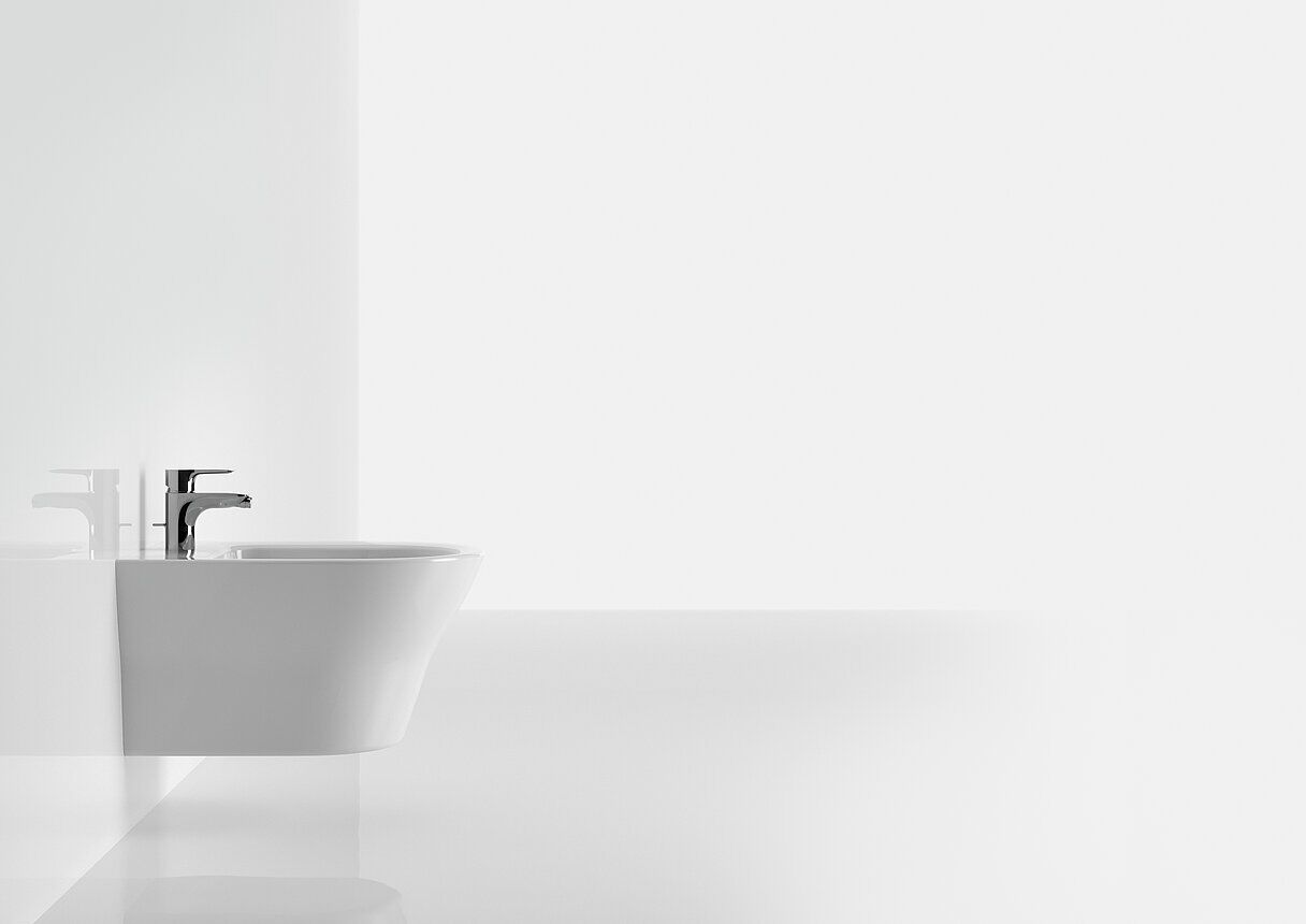 MH BW10045G1 by TOTO - Bidet sospeso in ceramica con troppopieno - 2