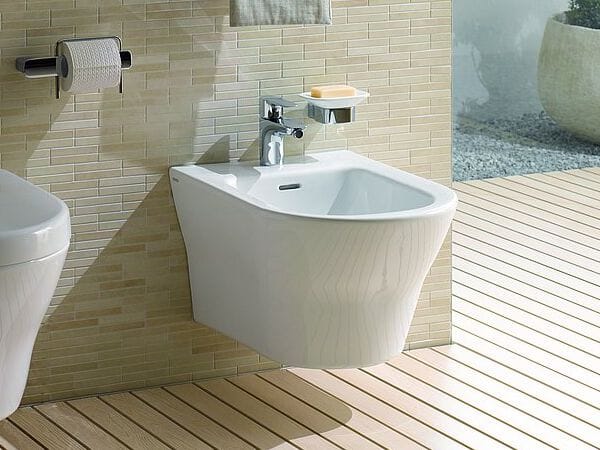 MH BW10045G1 by TOTO - Bidet sospeso in ceramica con troppopieno