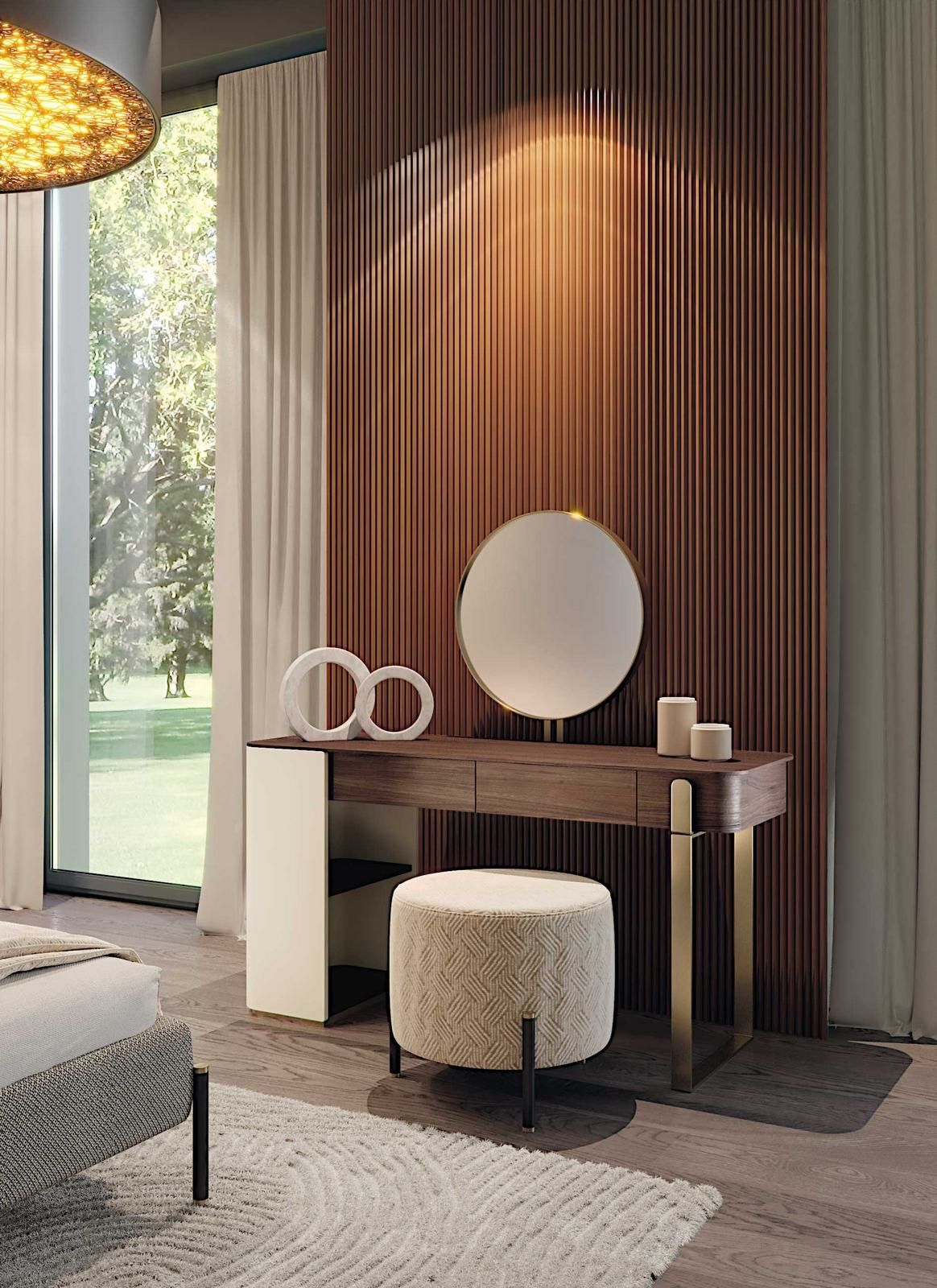 TOULOUSE .60 by Capital Collection - Pouf rotondo in tessuto - 7