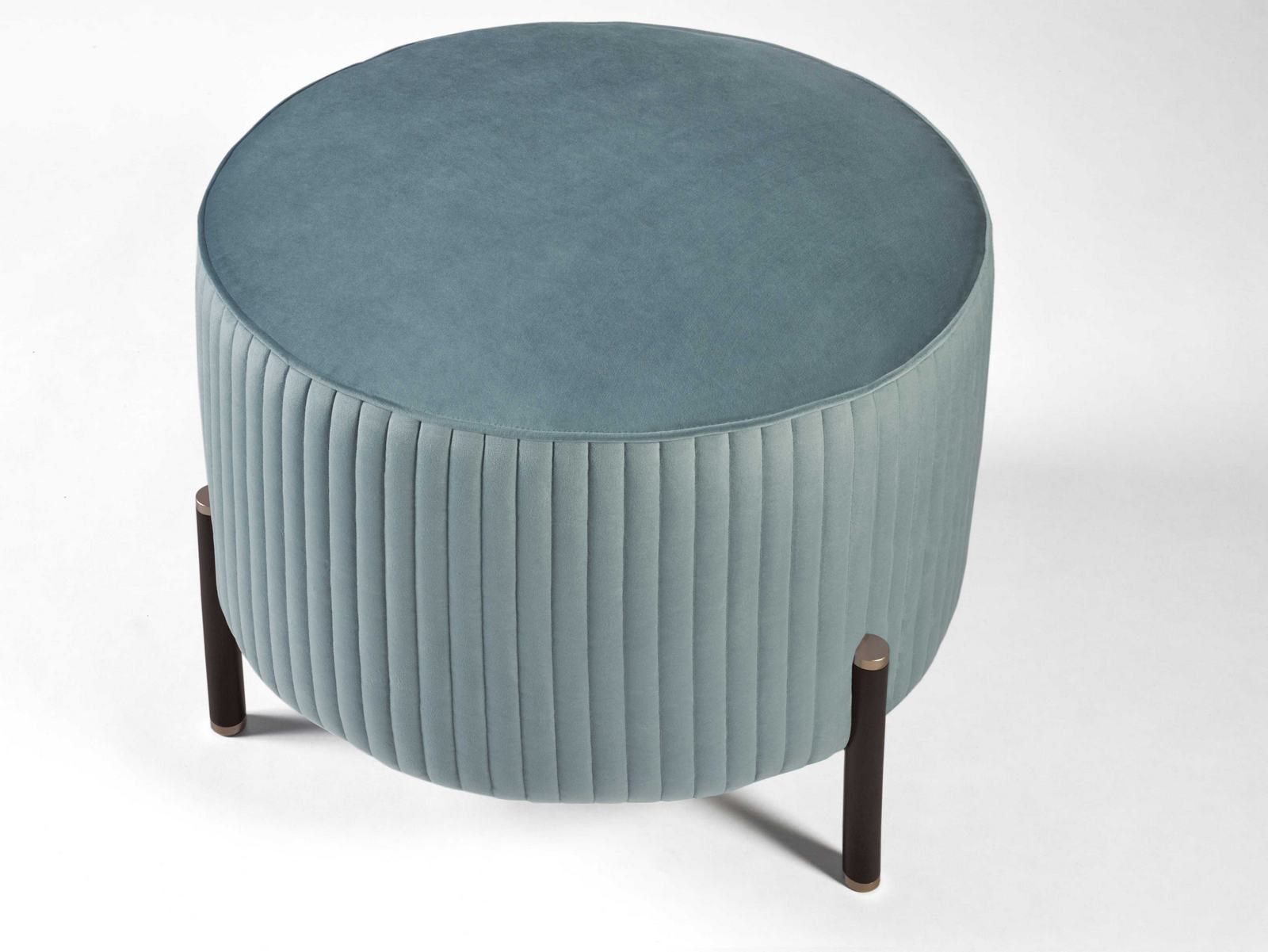 TOULOUSE .60 by Capital Collection - Pouf rotondo in tessuto - 4