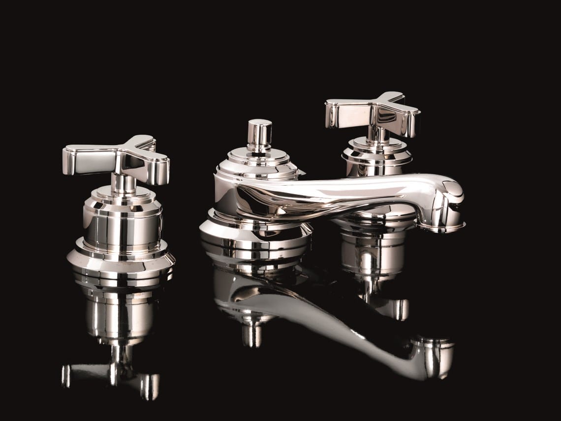 TRIBECA by Devon&Devon - Miscelatore per lavabo a 3 fori da piano