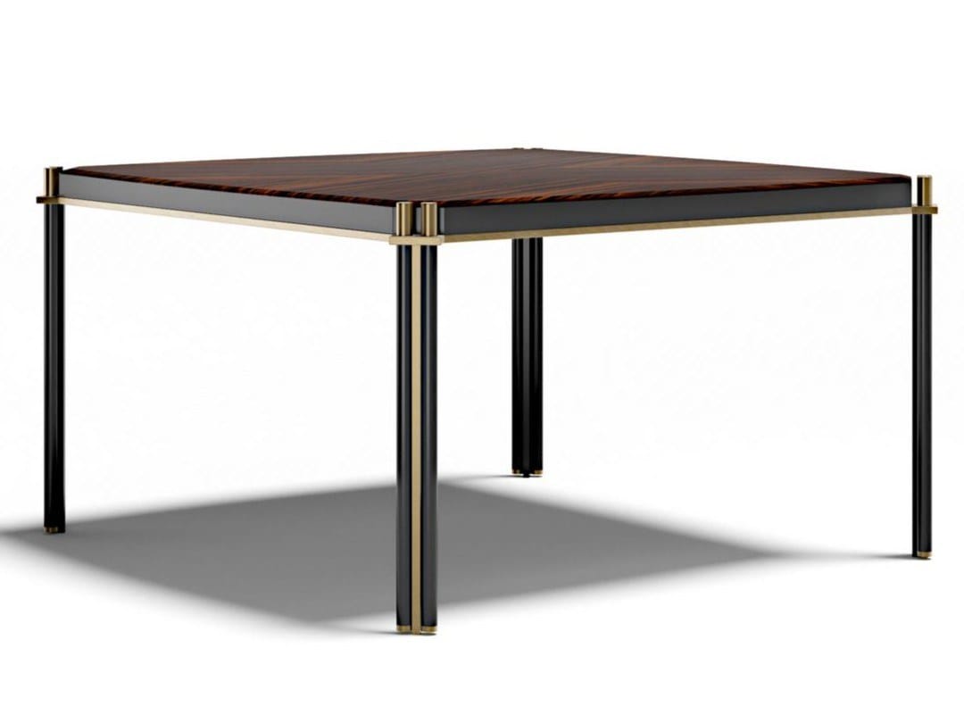 TUDOR Q by Capital Collection - Tavolo da soggiorno quadrato in legno