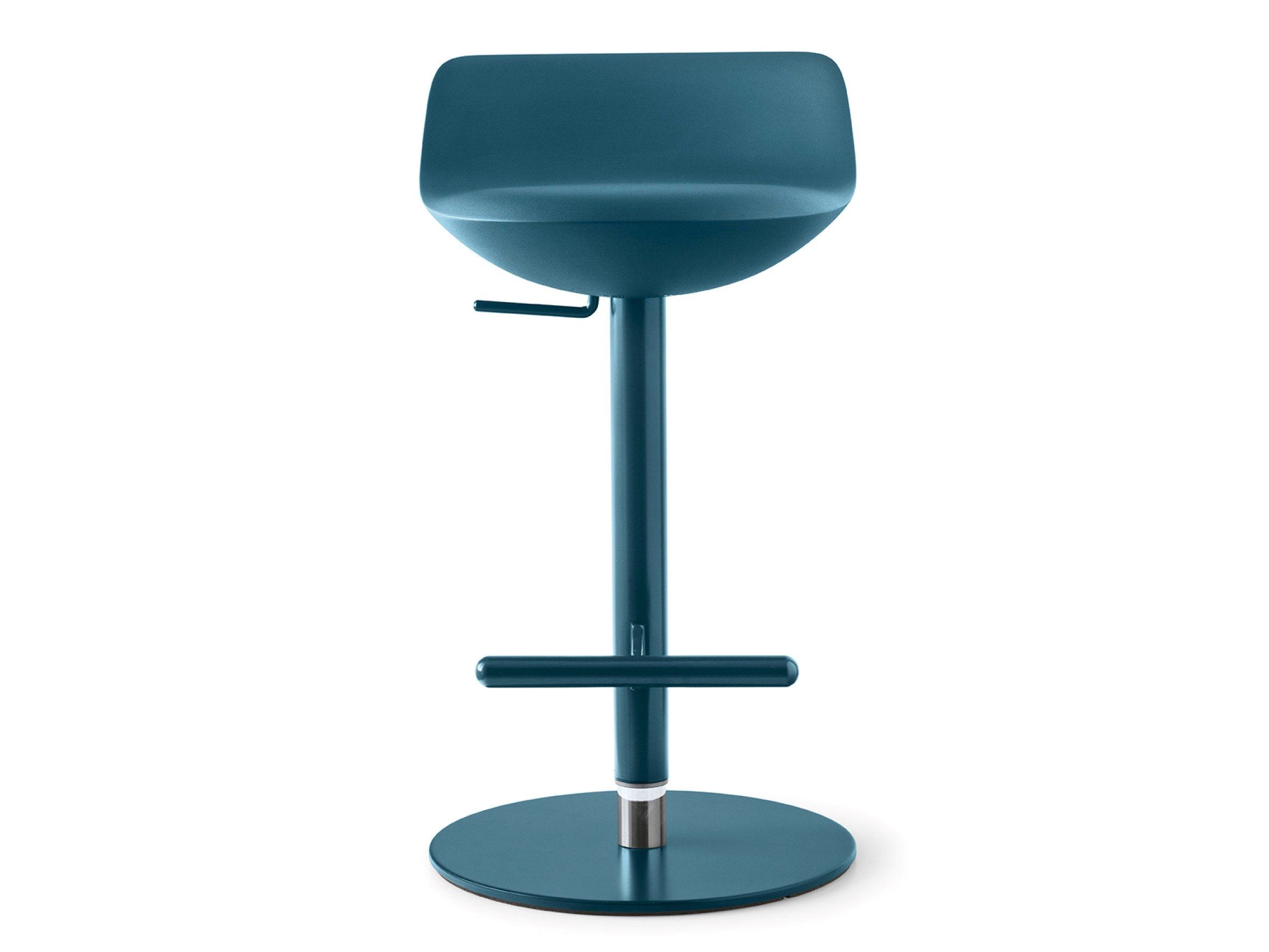 High heightadjustable polyurethane stool TULIJ By Calligaris design Eggs
