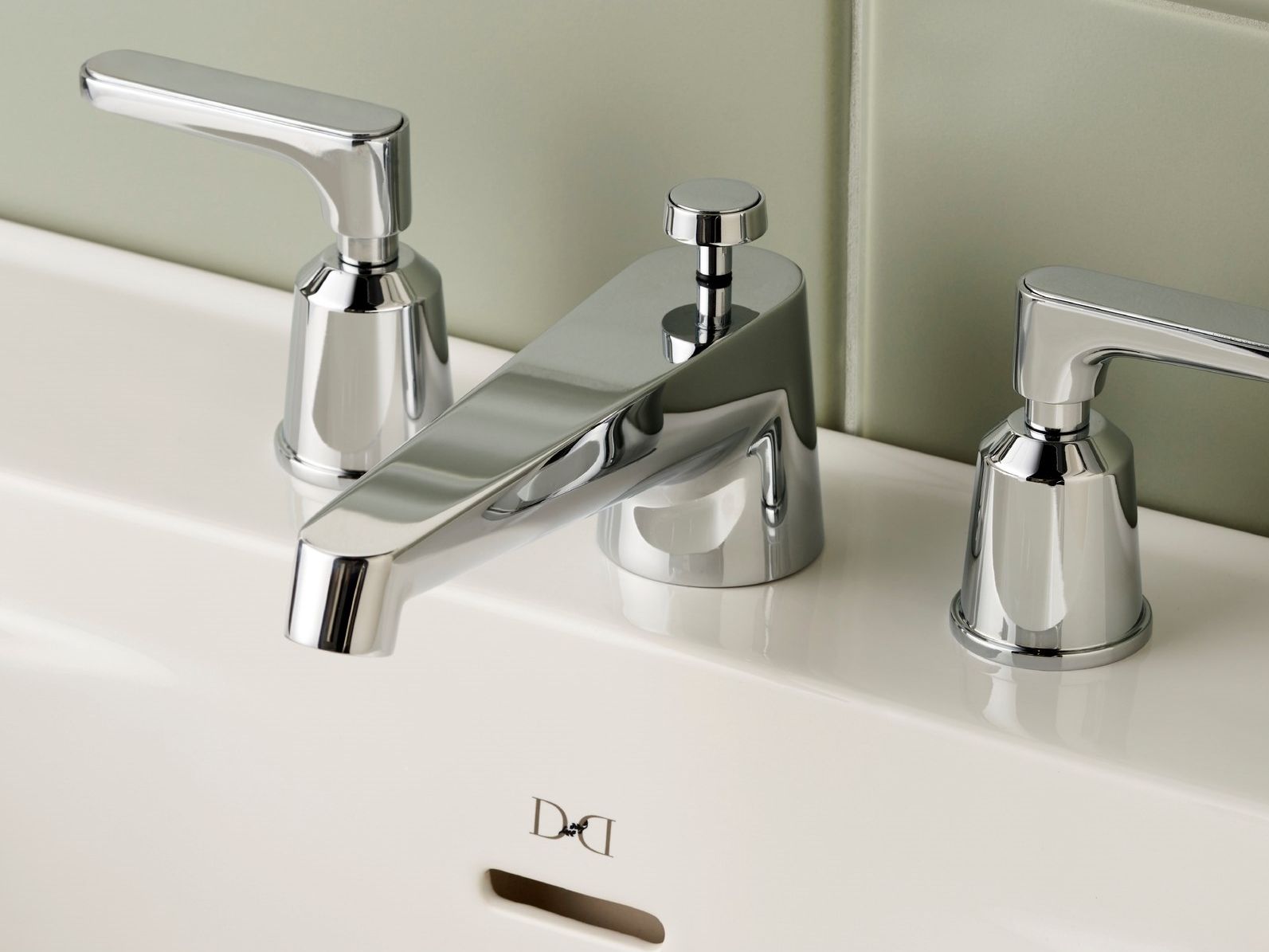 TWENTIES by Devon&Devon - Rubinetto per lavabo a 3 fori da piano - 9