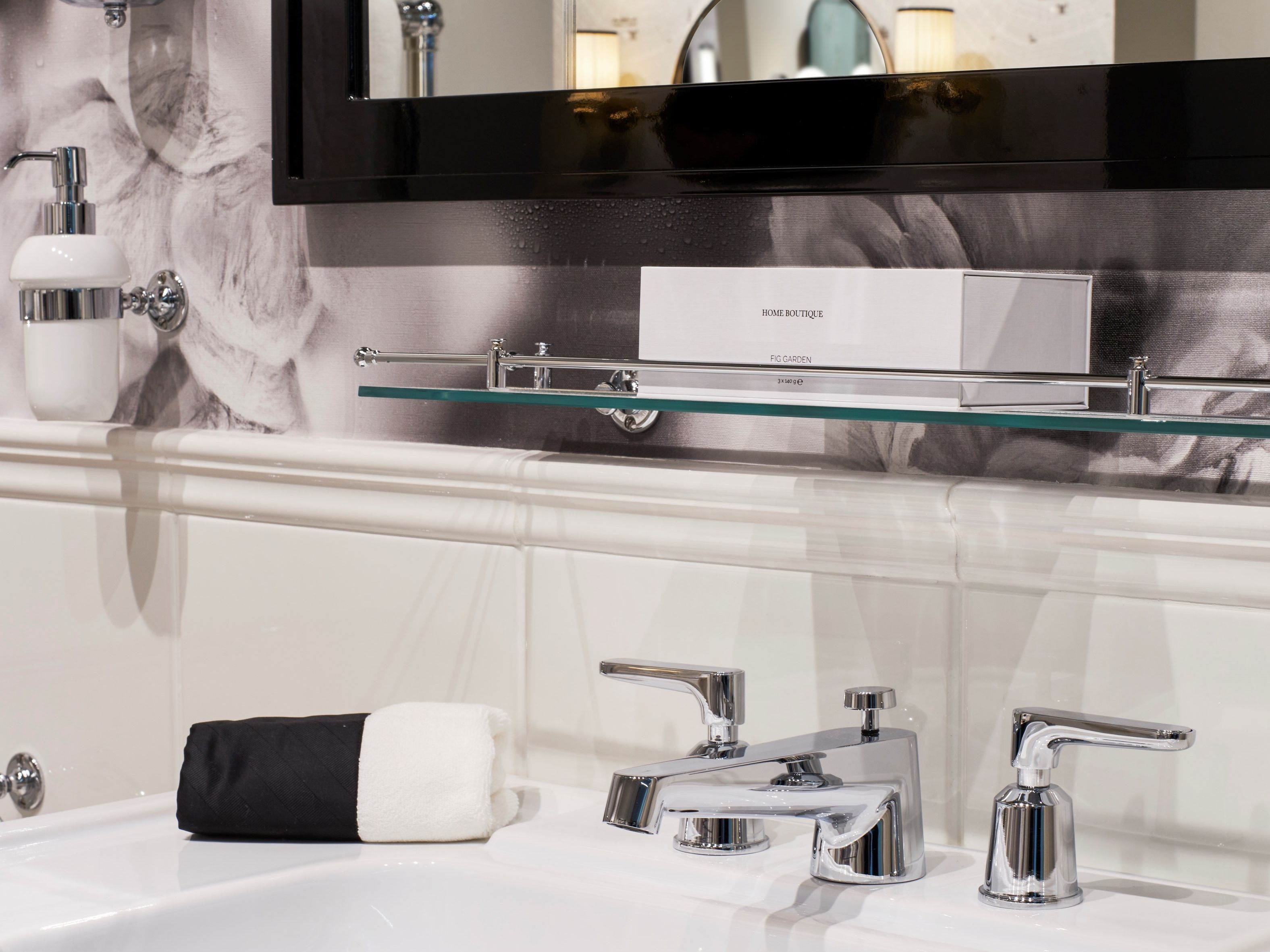 TWENTIES by Devon&Devon - Rubinetto per lavabo a 3 fori da piano - 7