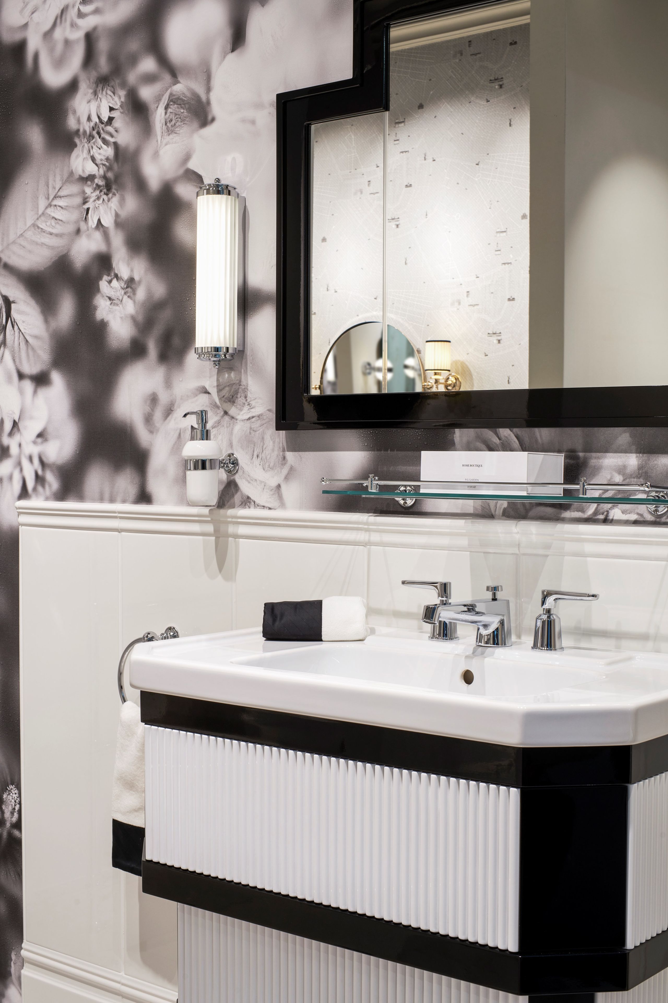 TWENTIES by Devon&Devon - Rubinetto per lavabo a 3 fori da piano - 6