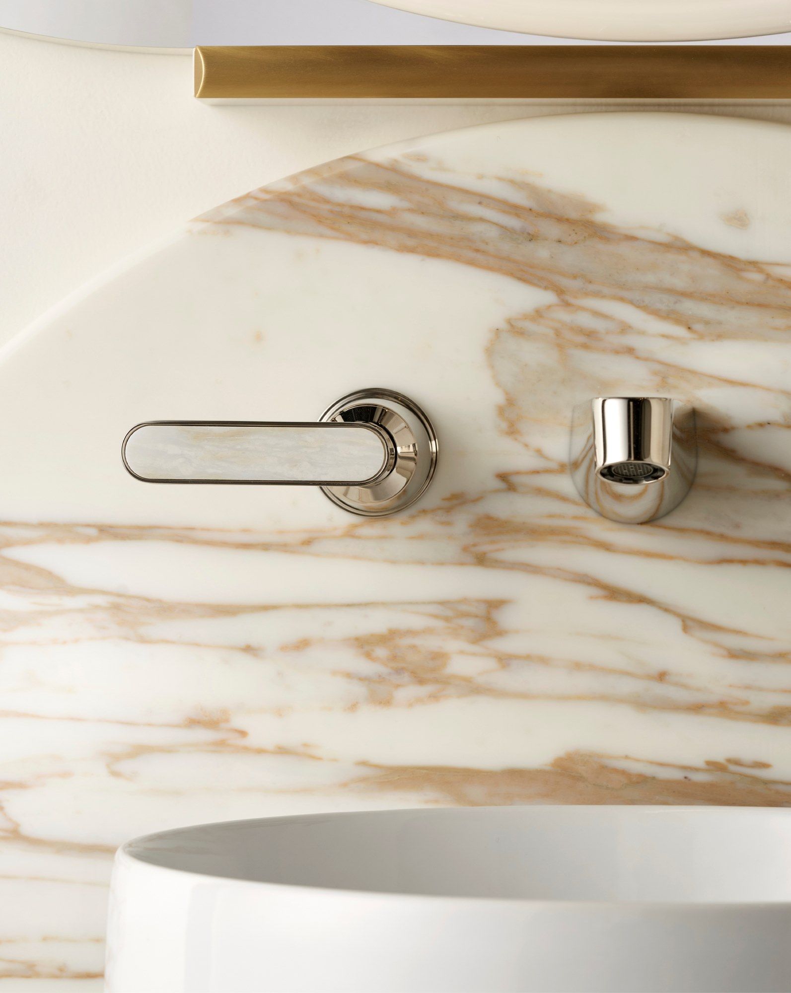 TWENTIES by Devon&Devon - Rubinetto per lavabo a 3 fori a muro - 2