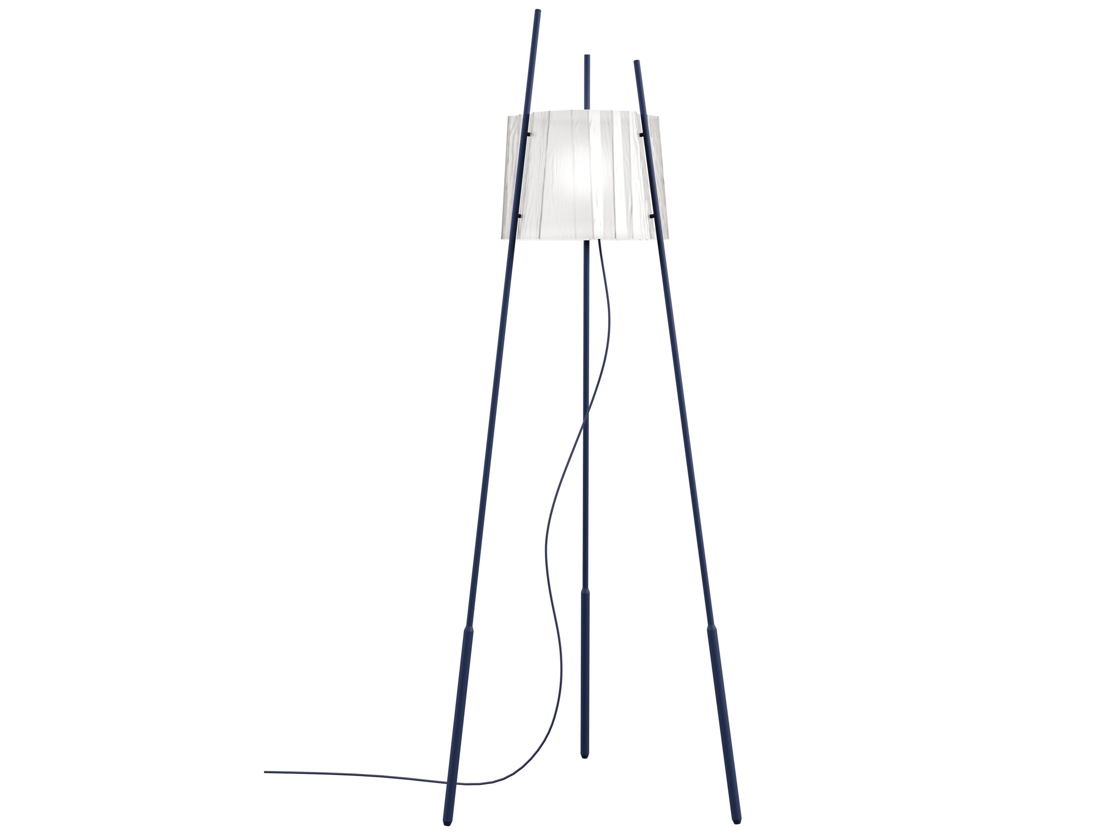 Indirect light glass floor lamp with dimmer TYLA By KUNDALINI design