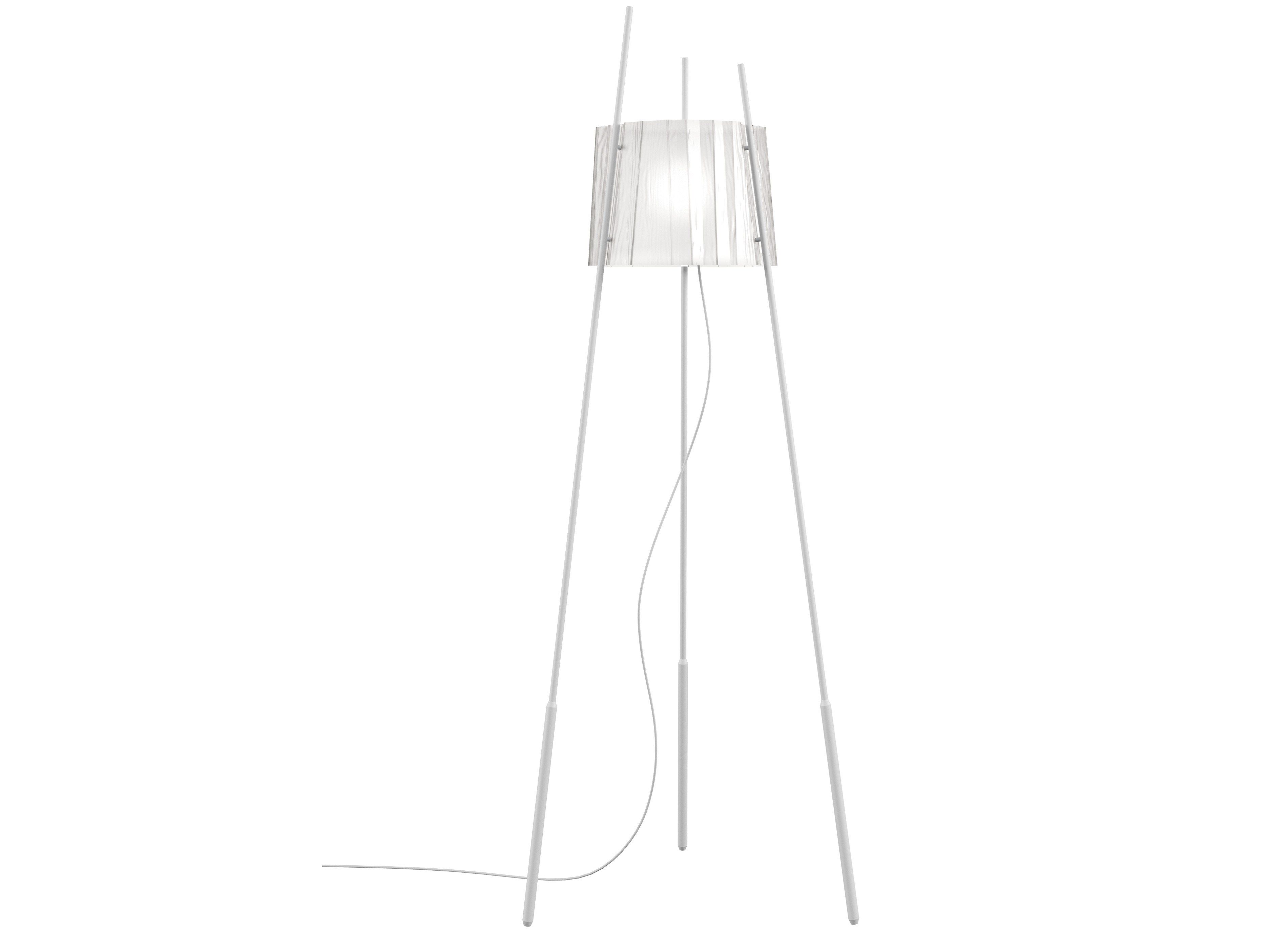 Indirect light glass floor lamp with dimmer TYLA By KUNDALINI design